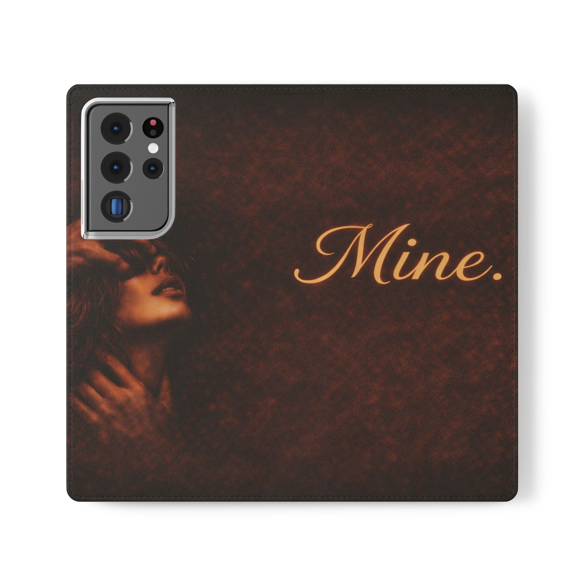 Mine. Leather Wallet Phone Case