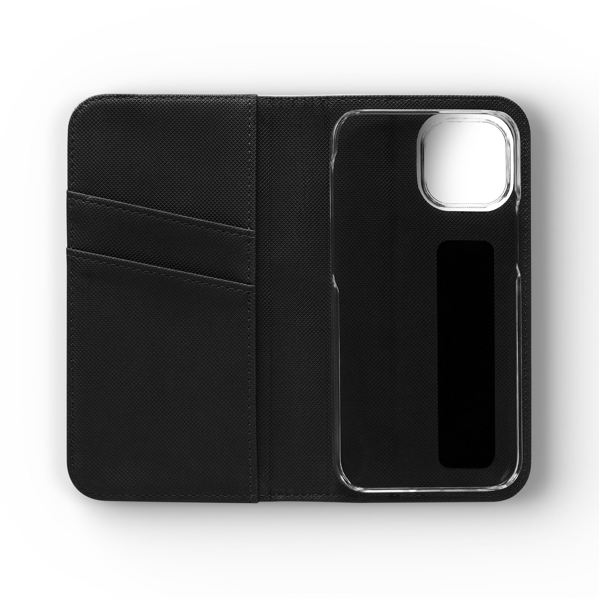 Flip Case – 'Touch Her & Die' Gothic Rose Wallet Phone Case