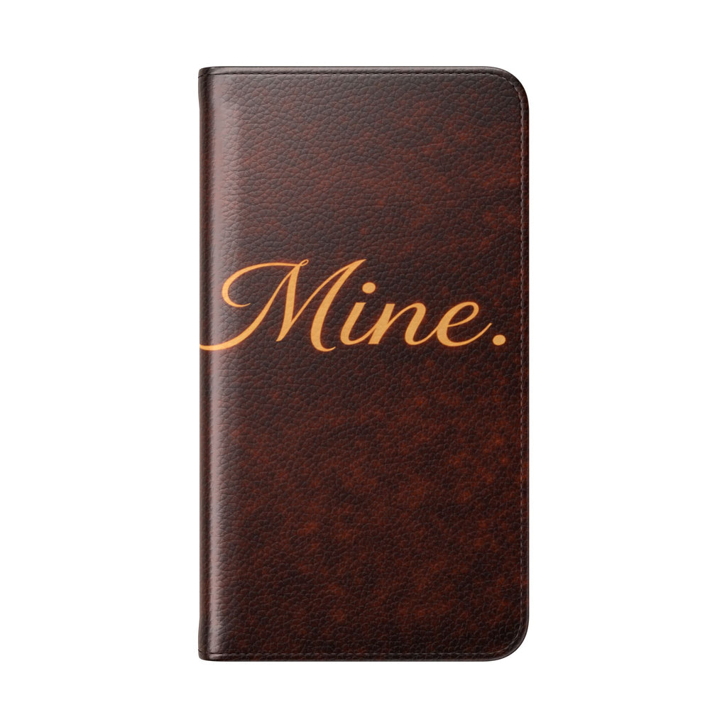 Mine. Leather Wallet Phone Case