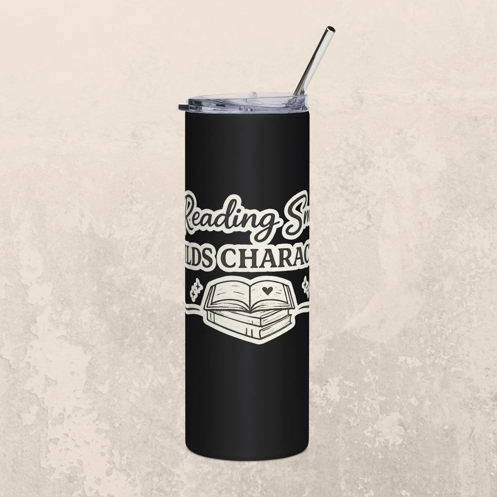 Reading Shapes Character 20oz Stainless Steel Tumbler