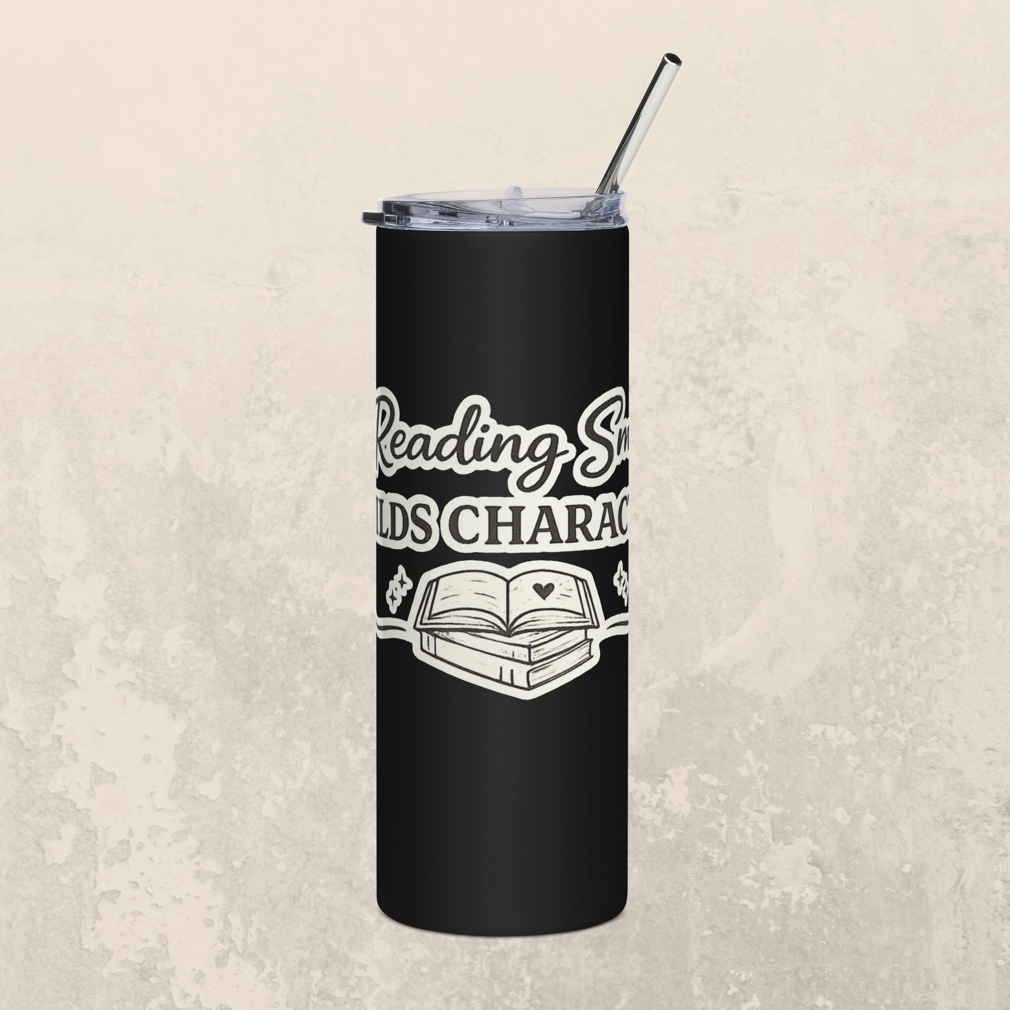 Reading Shapes Character 20oz Stainless Steel Tumbler