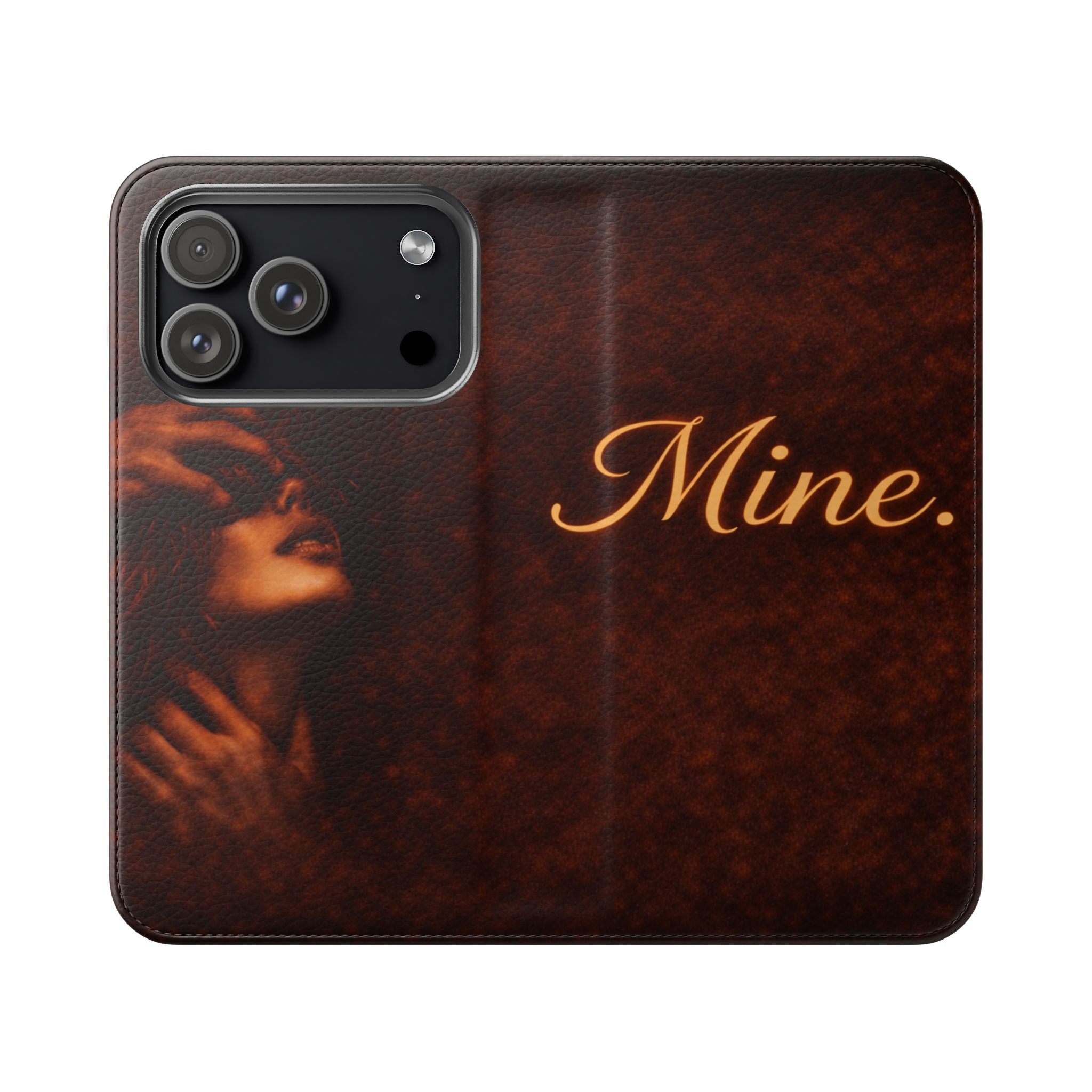 Mine. Leather Wallet Phone Case