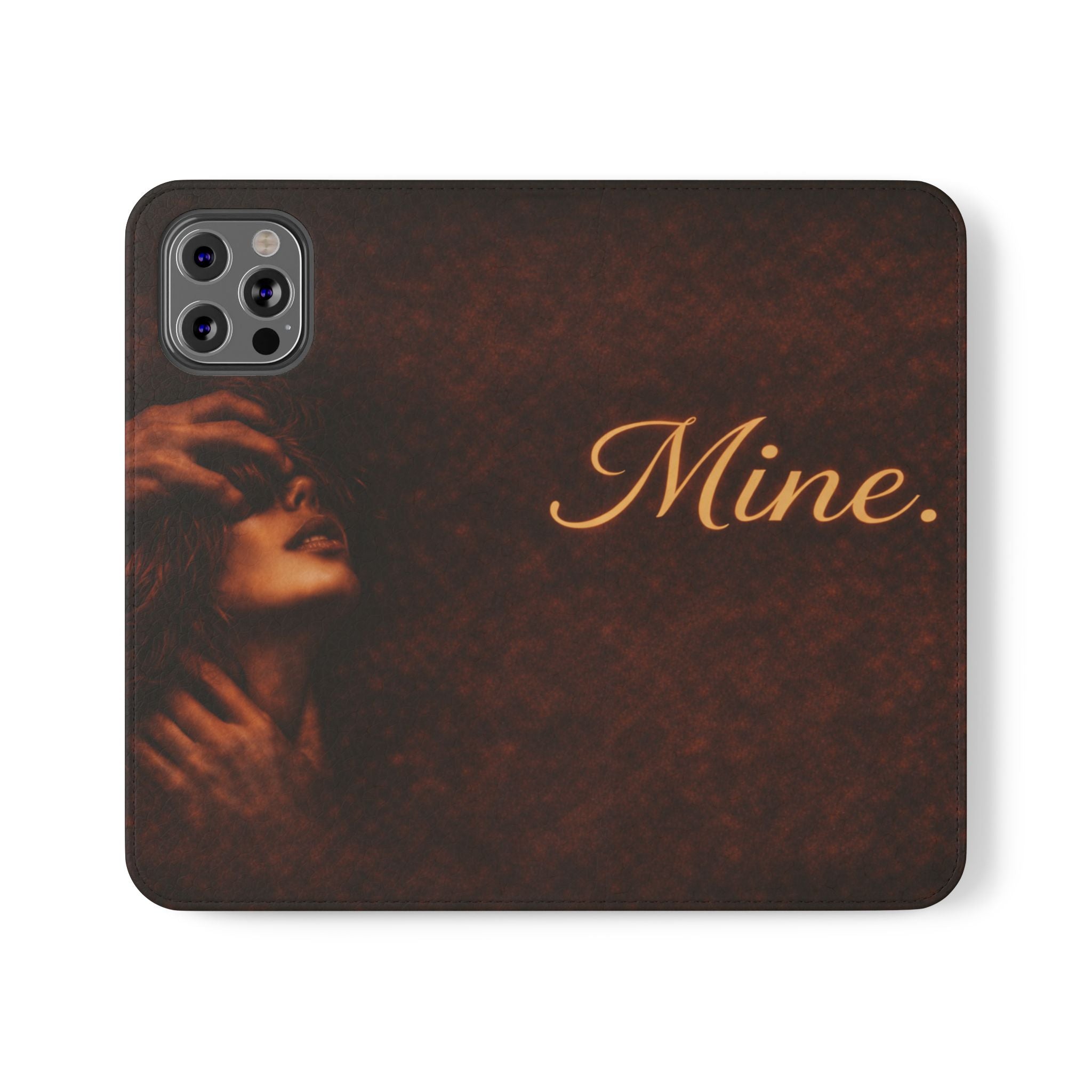 Mine. Leather Wallet Phone Case
