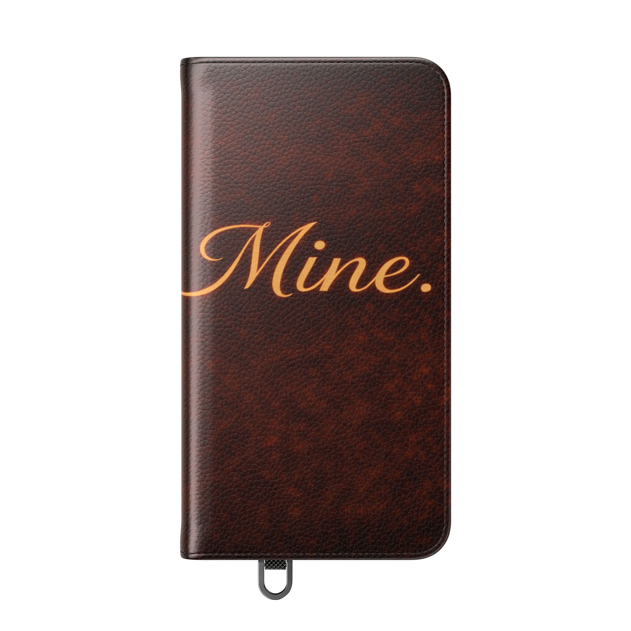 Mine. Leather Wallet Phone Case