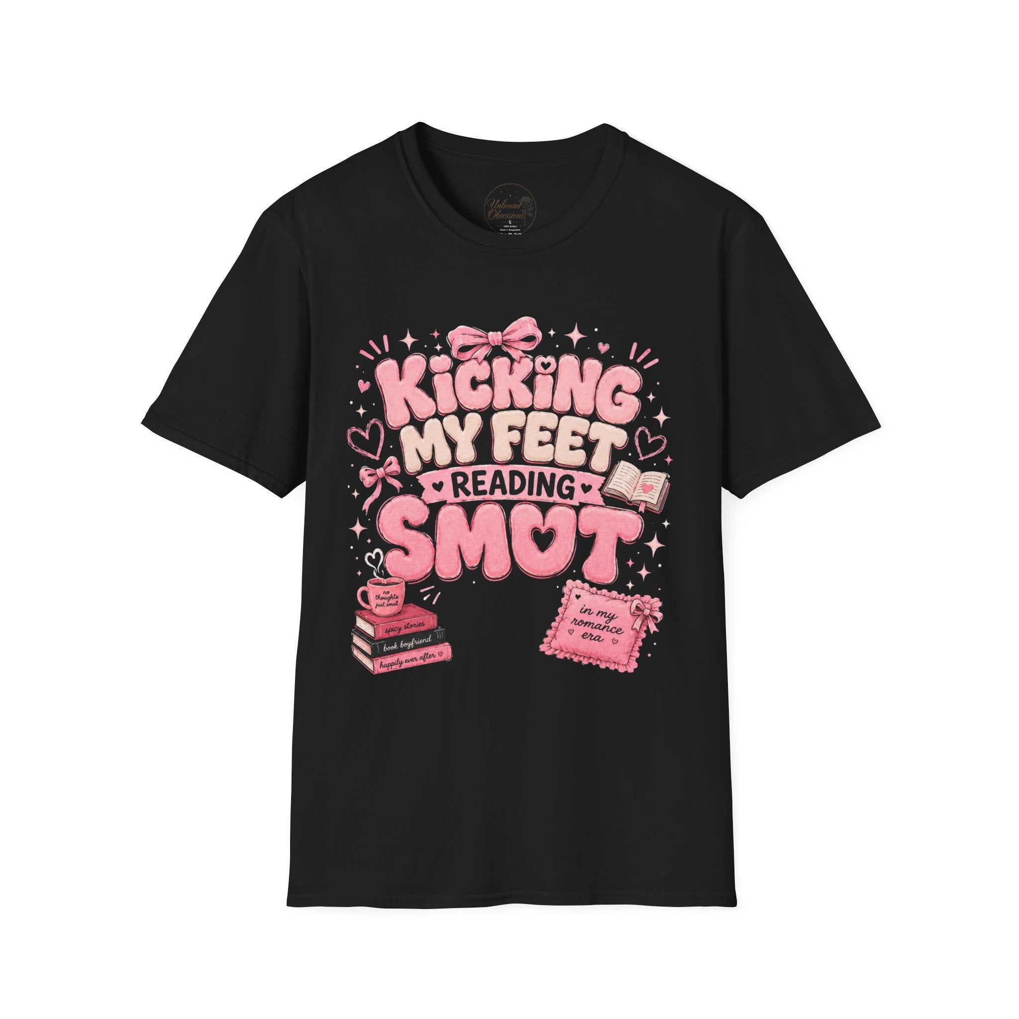 Kicking My Feet Reading Smut T-Shirt