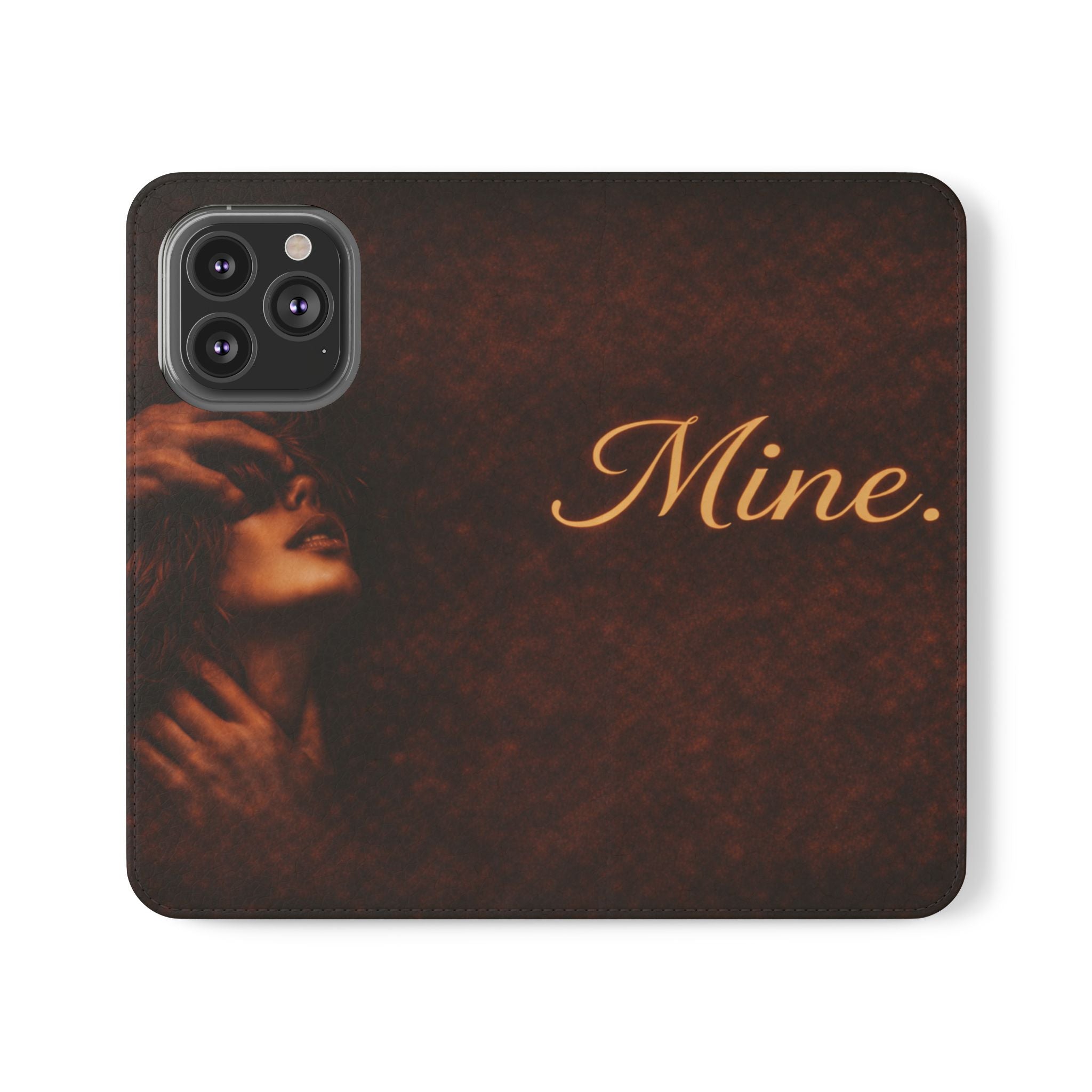 Mine. Leather Wallet Phone Case