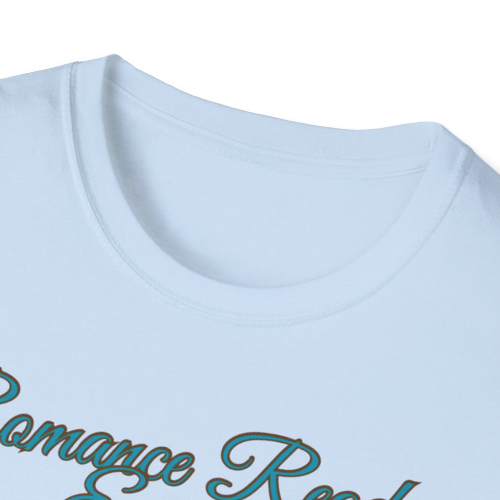 Romance Reader Energy T-Shirt (Teal text)