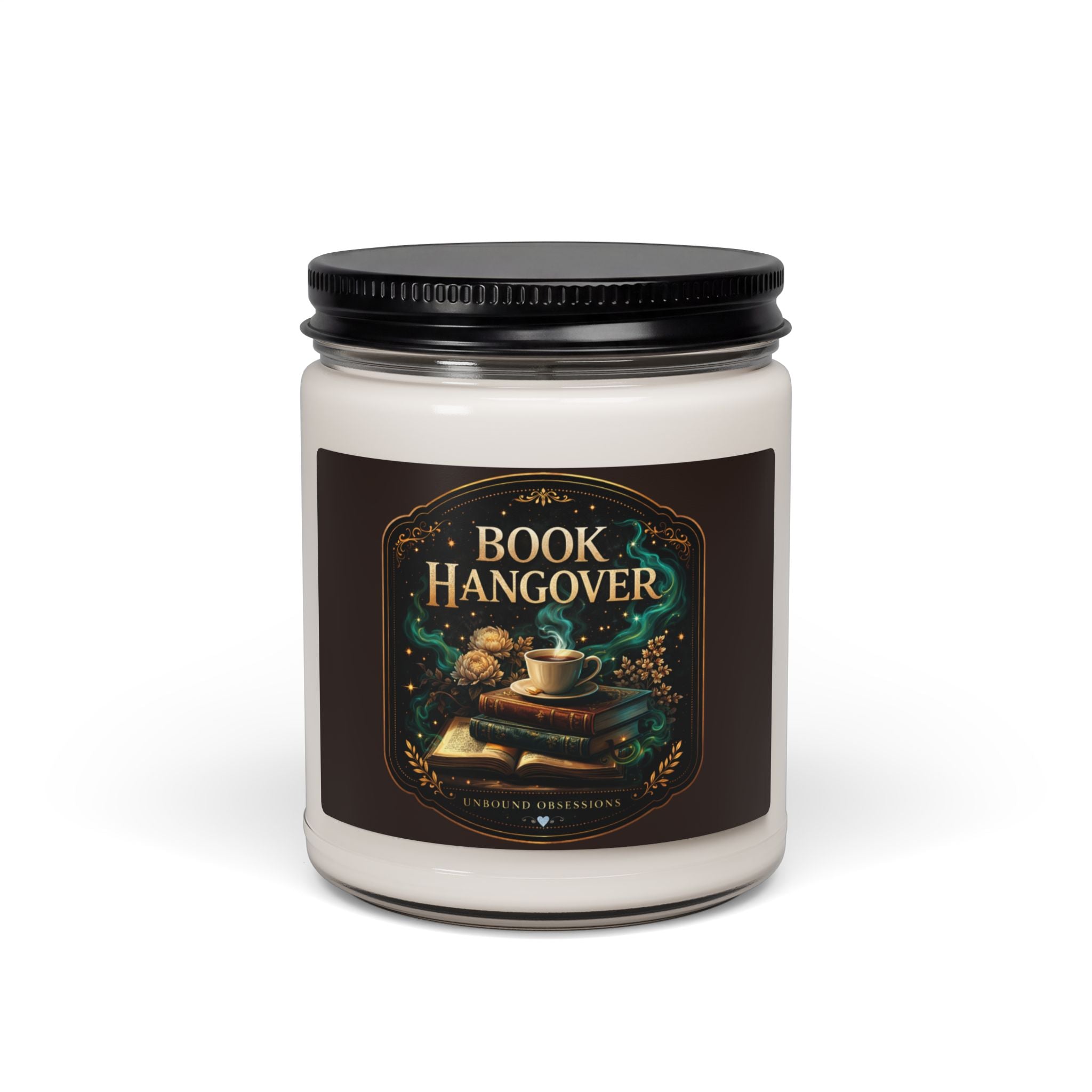 Book Hangover Scented Soy Candle — 9oz Jar (Hand-Poured)
