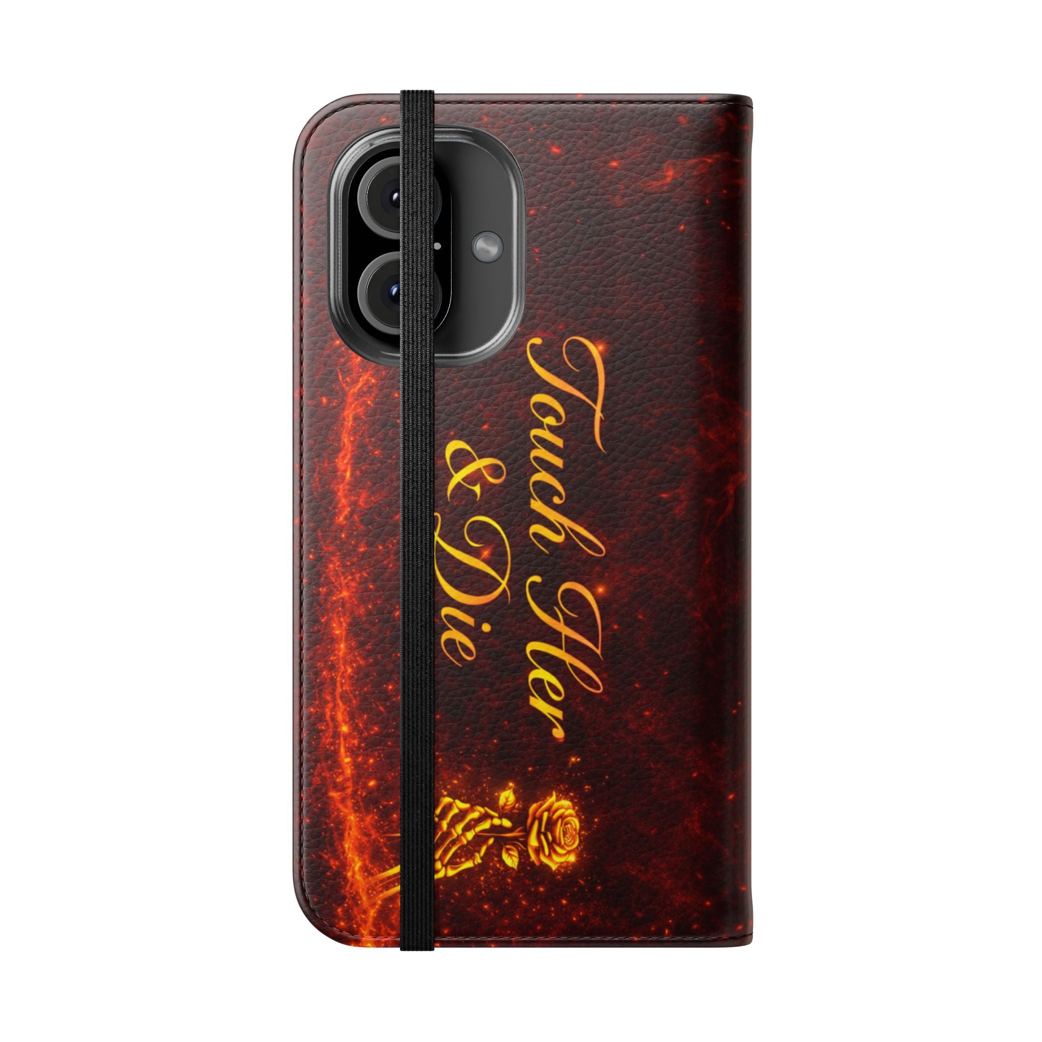 Touch Her & Die Wallet Phone Case