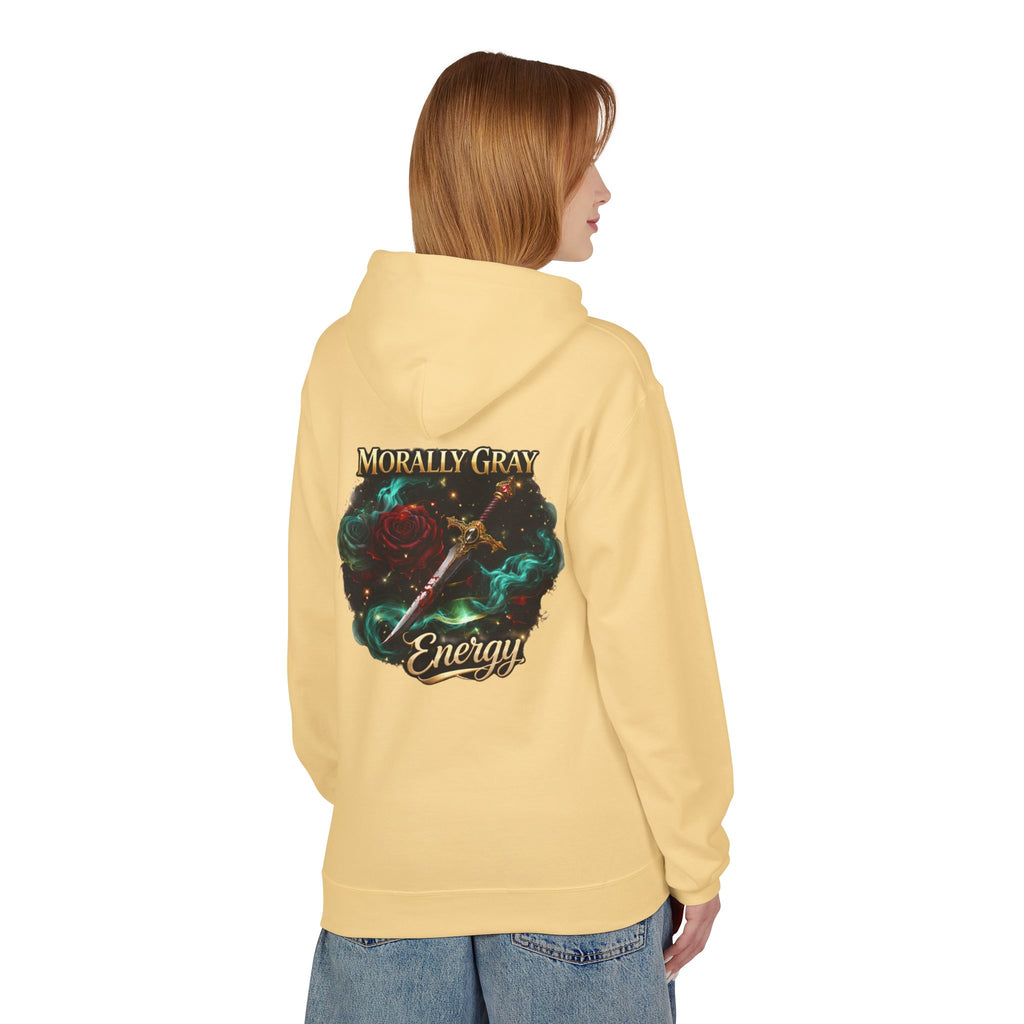 Hoodie — 'Feed Your Obsession/Morally Gray Energy