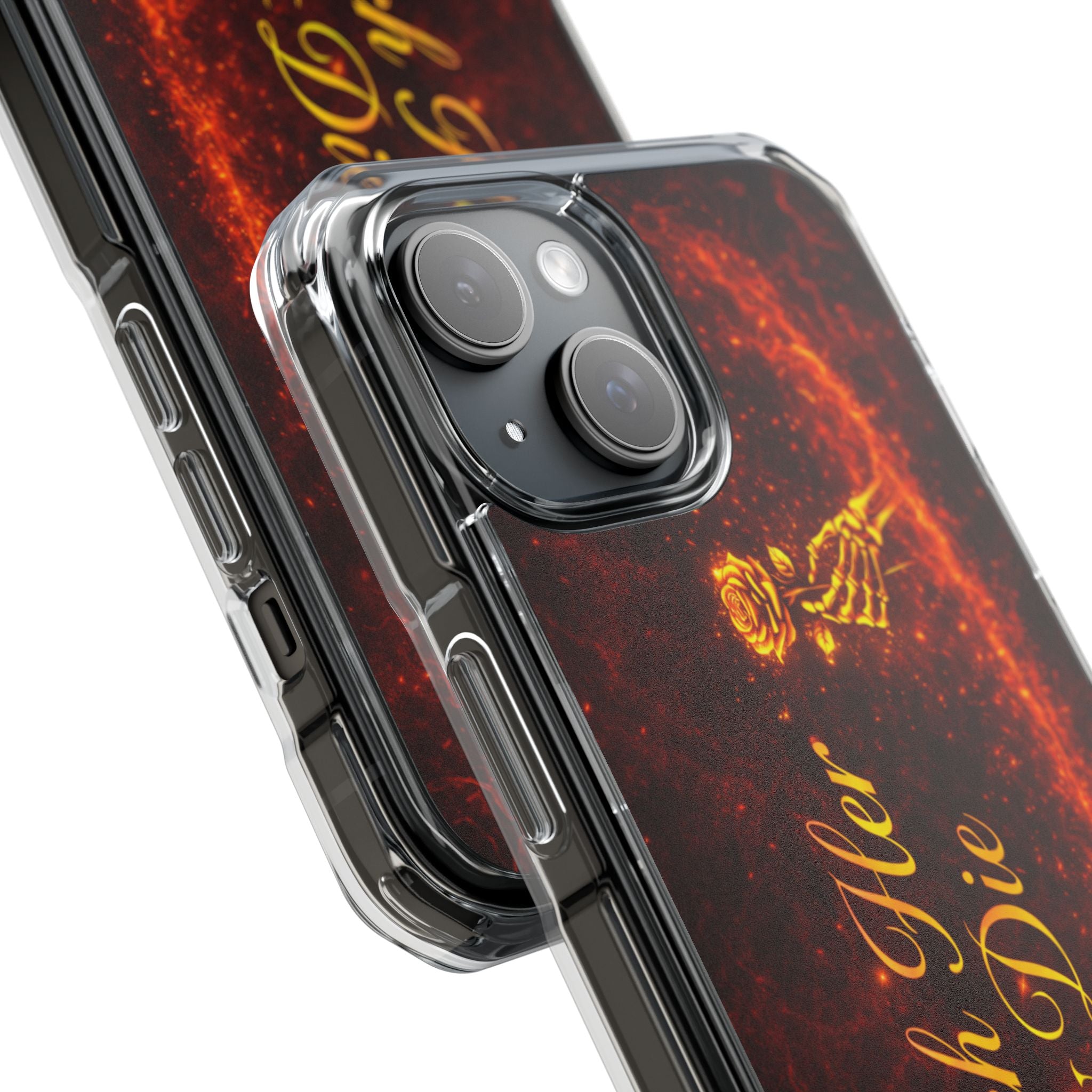 Touch Her & Die Magnetic Clear Phone Case