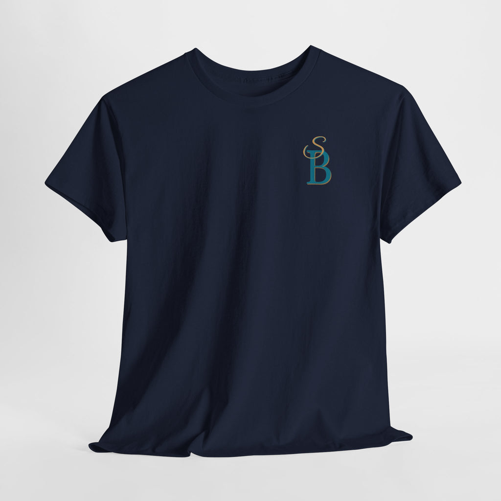 Slow Burn Tee — "Slow Burn Ruins Me Slowly" Minimal Chest Monogram T‑Shirt
