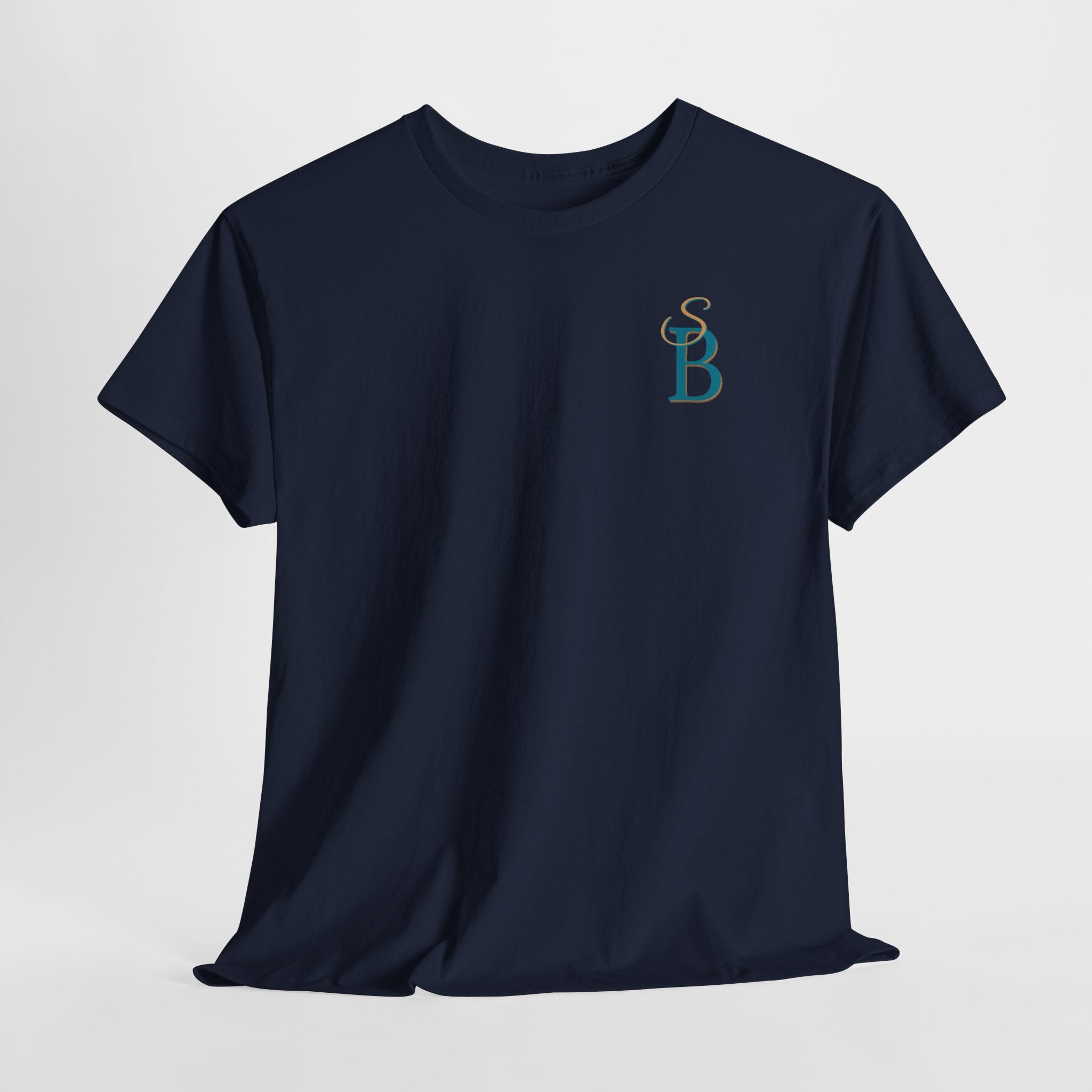 Slow Burn Tee — "Slow Burn Ruins Me Slowly" Minimal Chest Monogram T‑Shirt