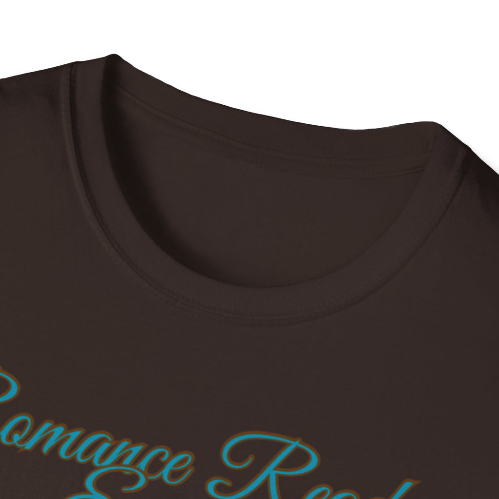 Romance Reader Energy T-Shirt (Teal text)