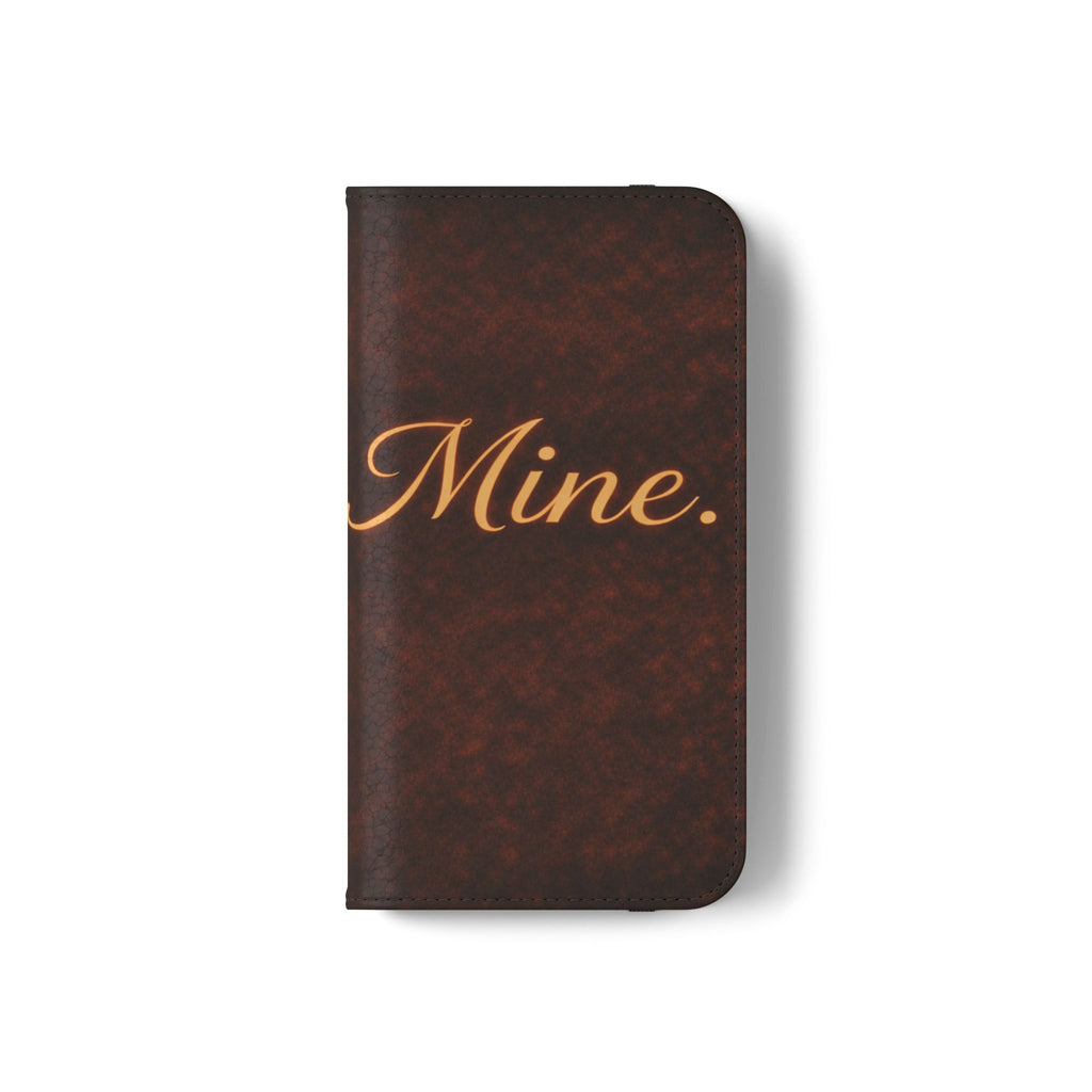 Mine. Leather Wallet Phone Case