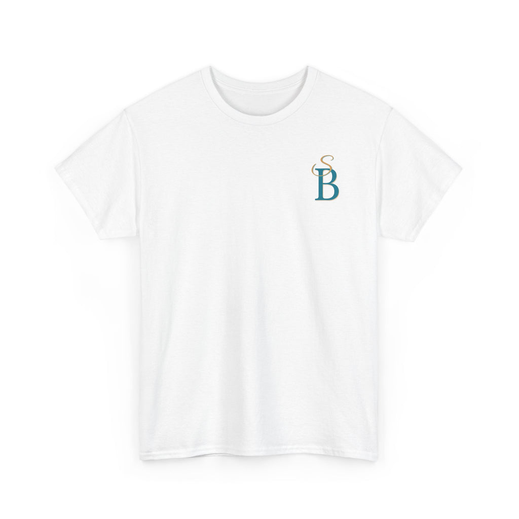 Slow Burn Tee — "Slow Burn Ruins Me Slowly" Minimal Chest Monogram T‑Shirt