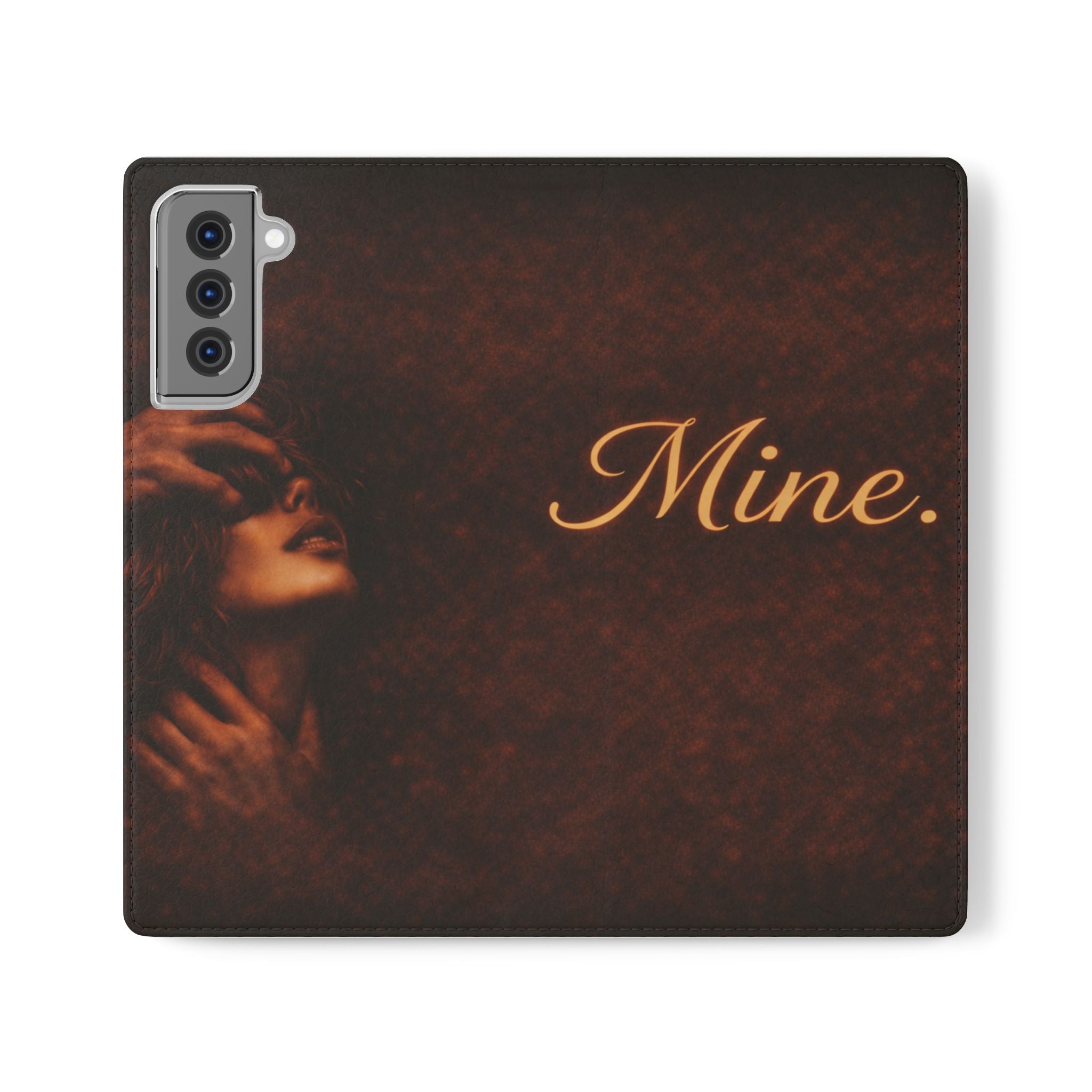 Mine. Leather Wallet Phone Case