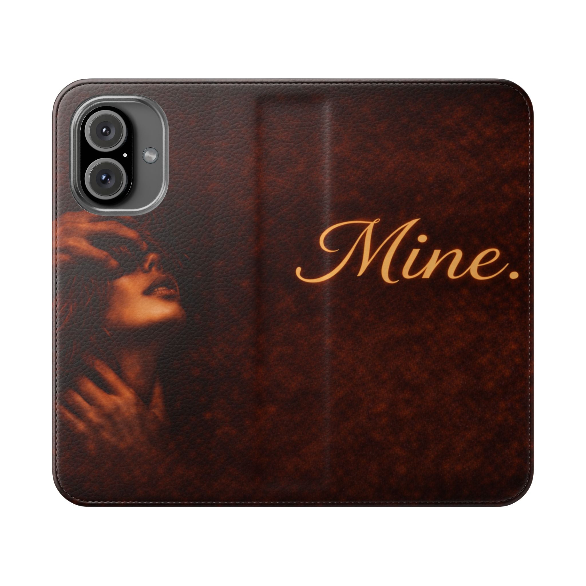 Mine. Leather Wallet Phone Case