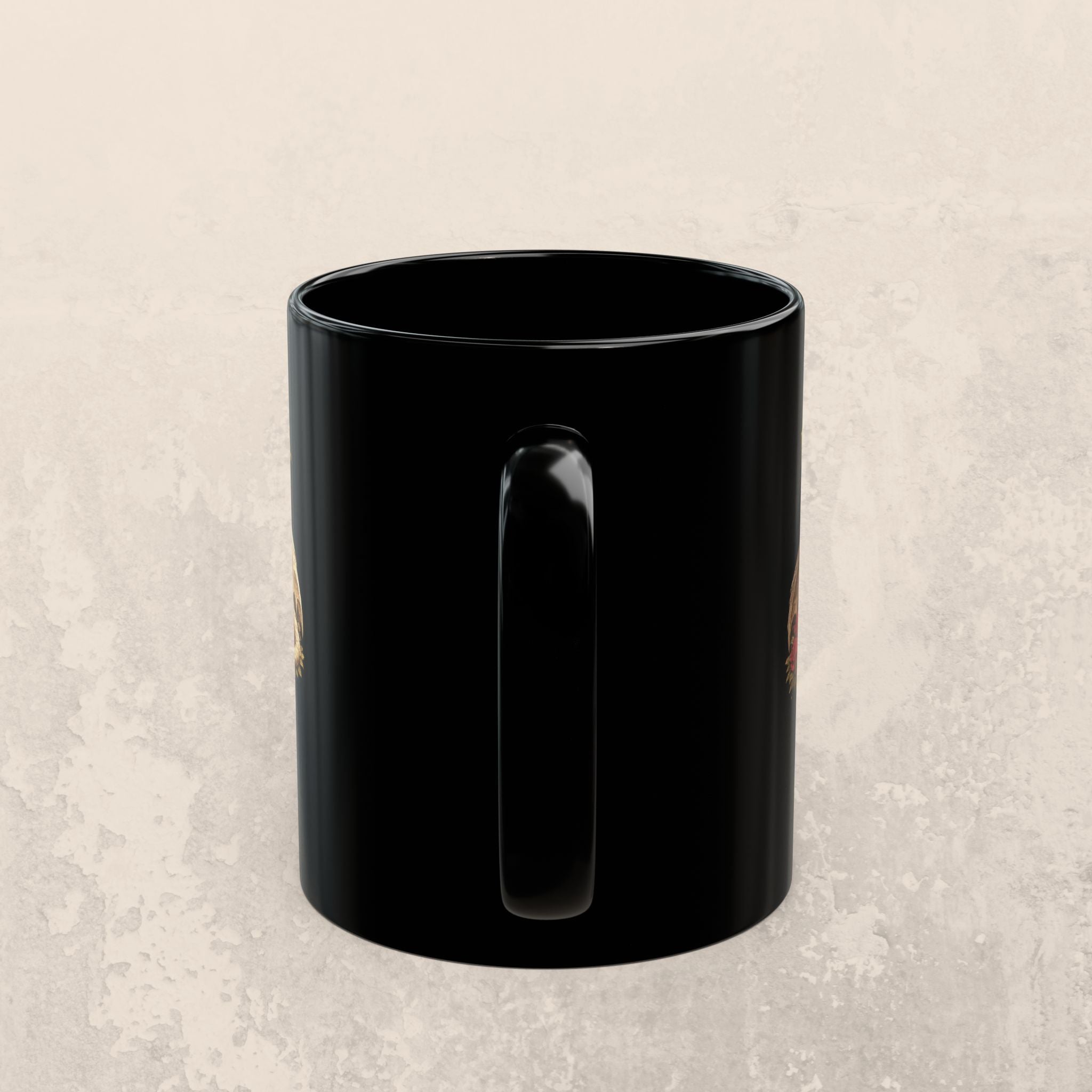 Dragon Mug — "I Don't Want Flowers, I Want Dragons" Gothic Fantasy Coffee Cup