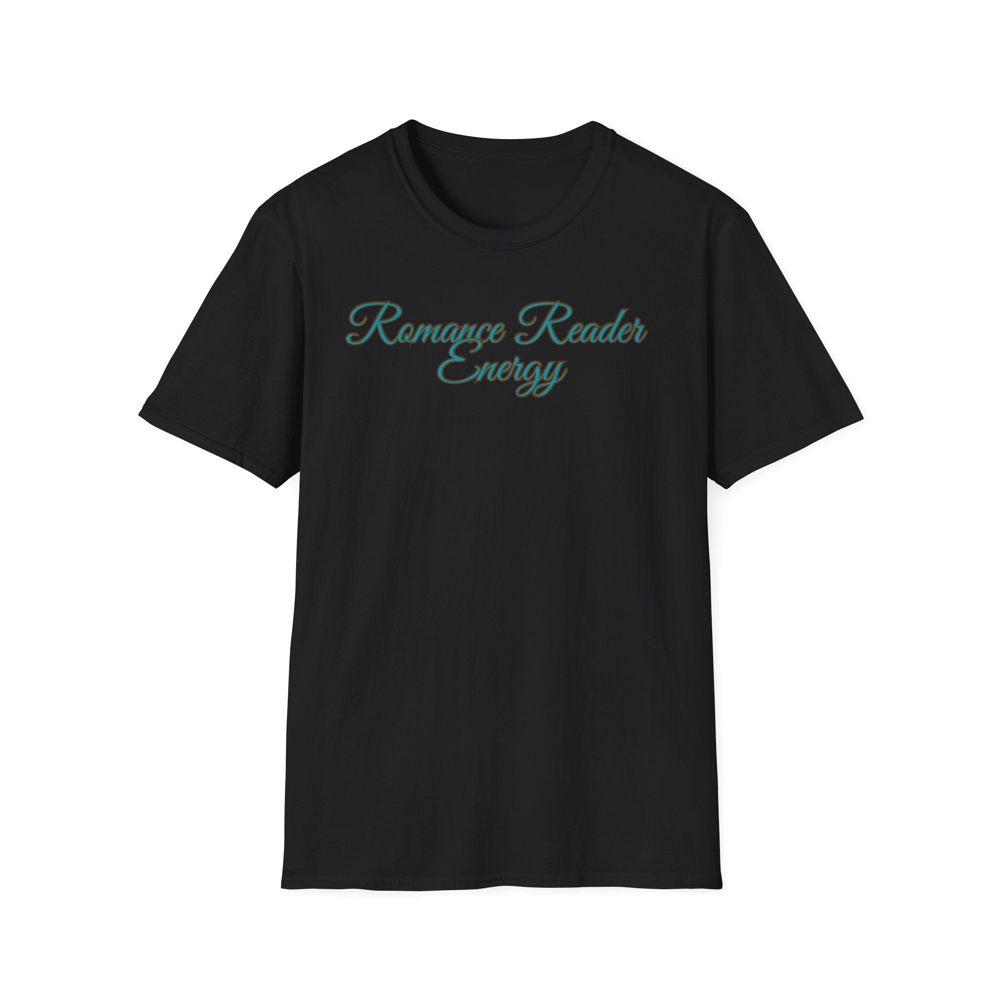 Romance Reader Energy T-Shirt (Teal text)