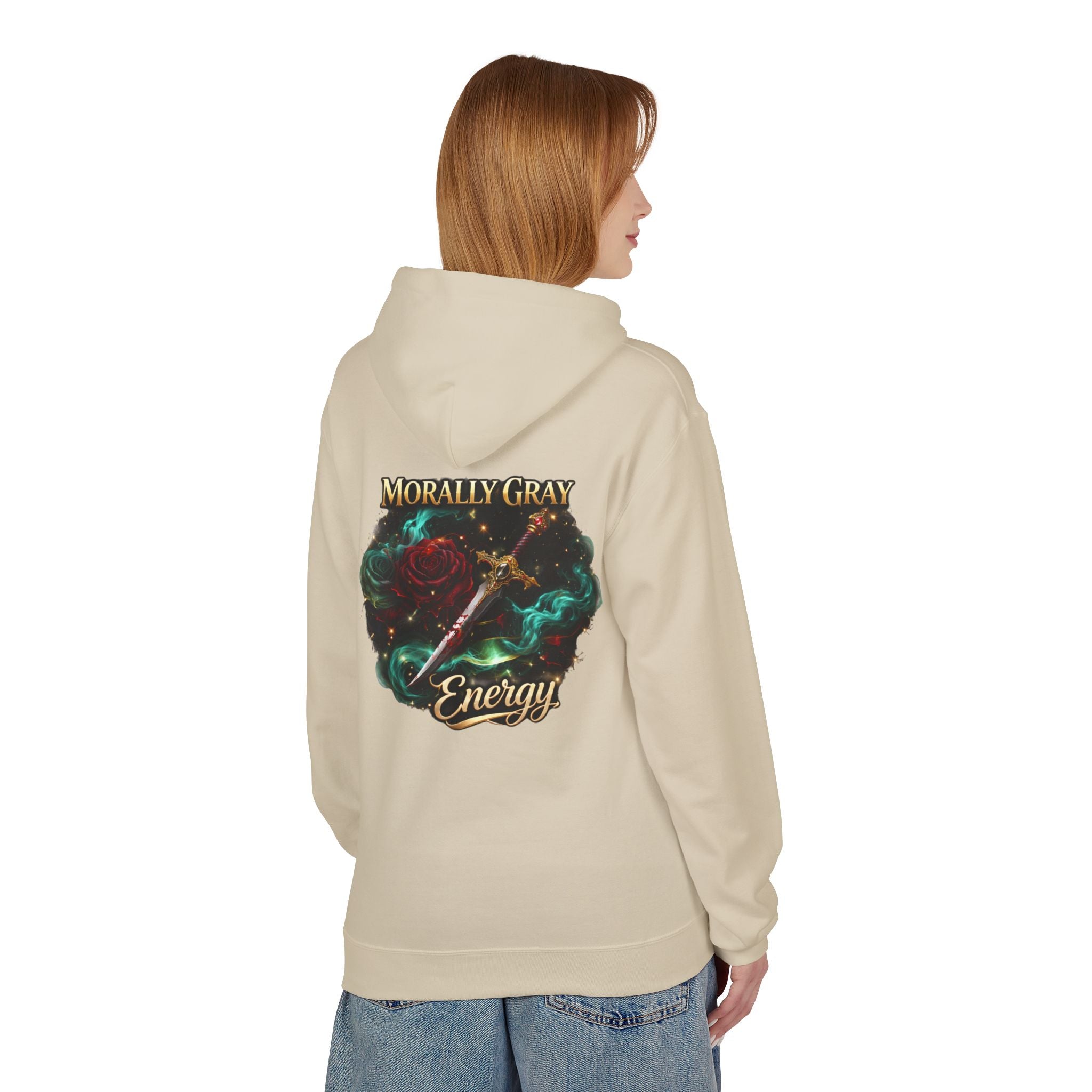 Hoodie — 'Feed Your Obsession/Morally Gray Energy