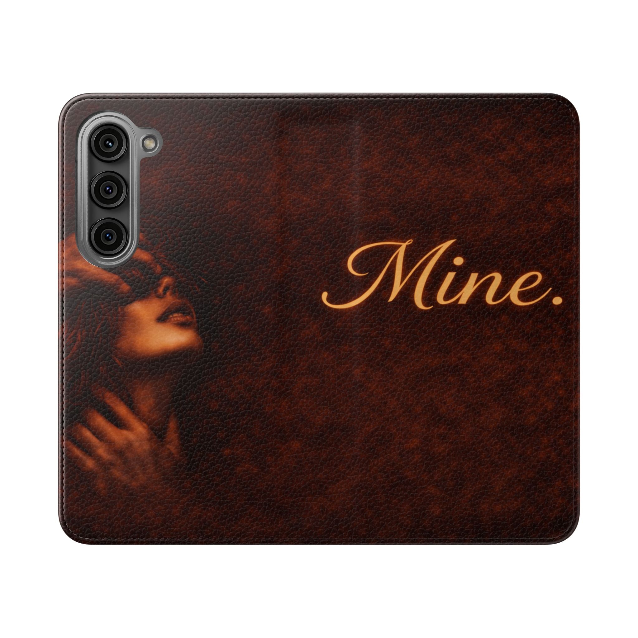 Mine. Leather Wallet Phone Case