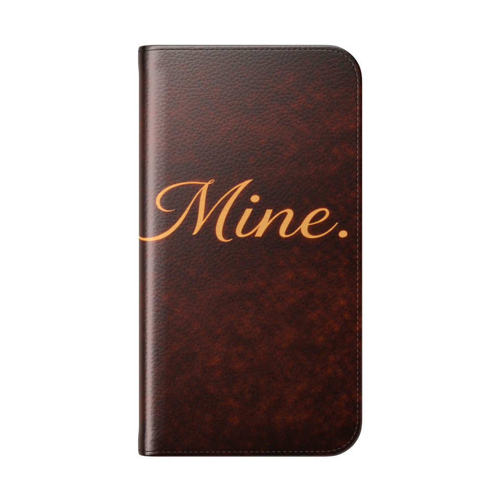 Mine. Leather Wallet Phone Case