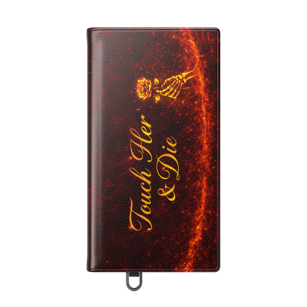 Touch Her & Die Wallet Phone Case