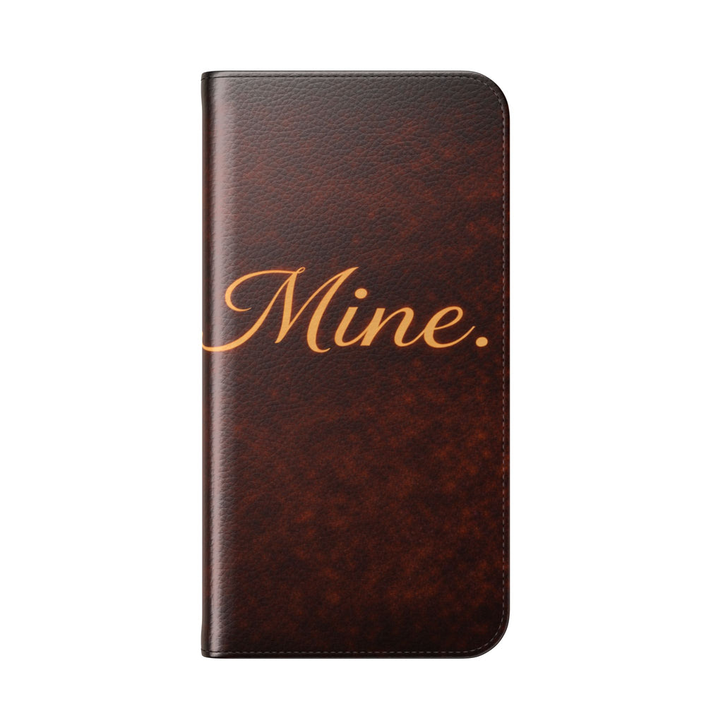 Mine. Leather Wallet Phone Case