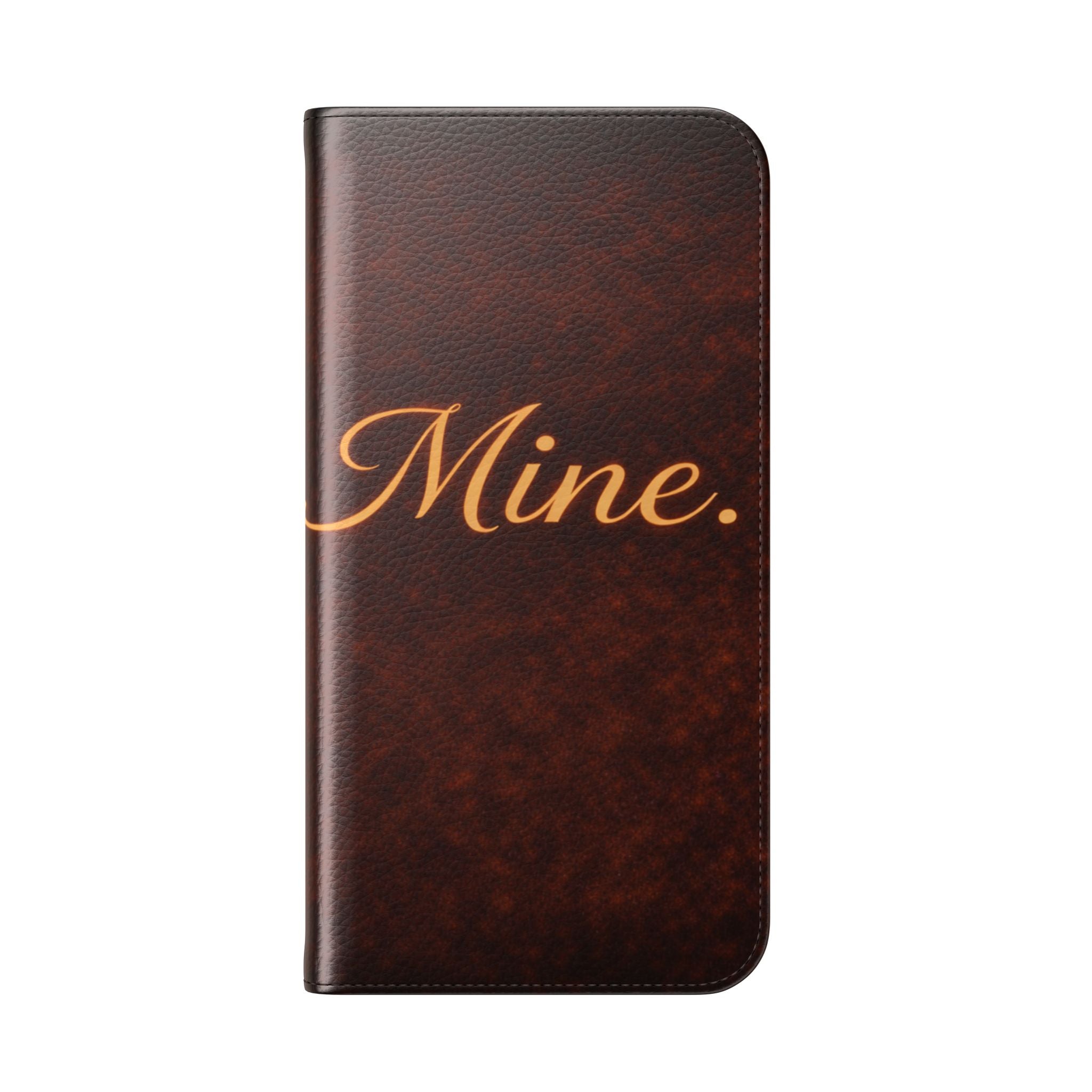 Mine. Leather Wallet Phone Case