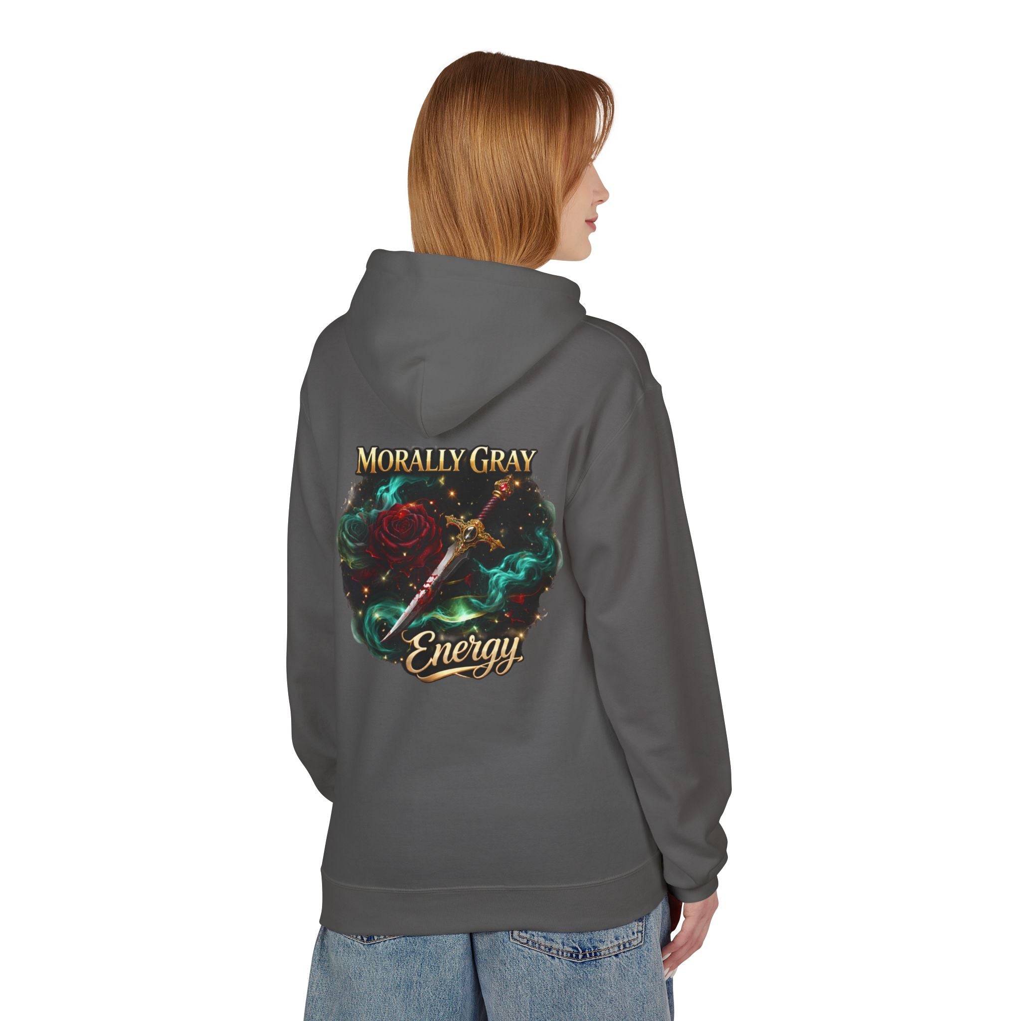 Hoodie — 'Feed Your Obsession/Morally Gray Energy