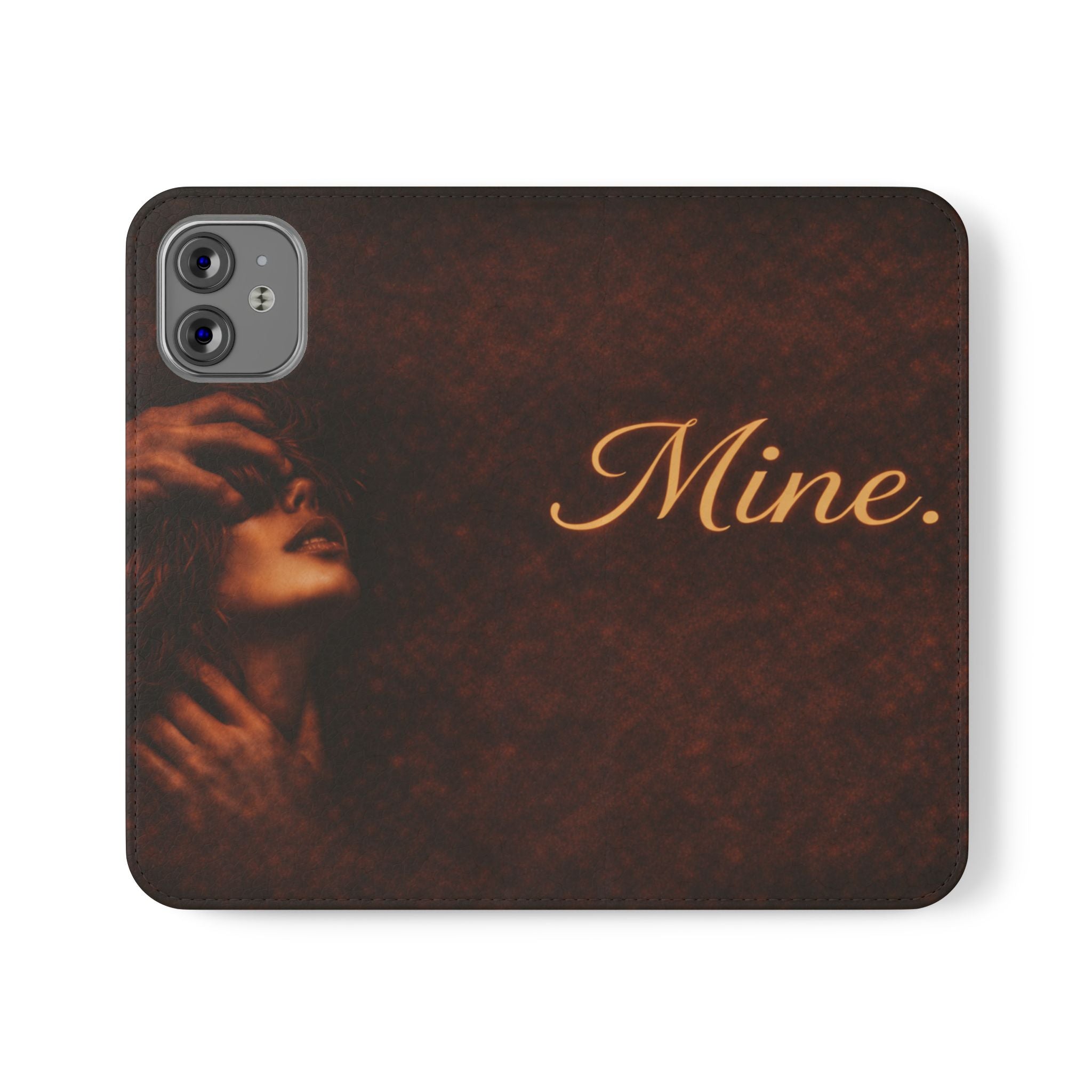 Mine. Leather Wallet Phone Case