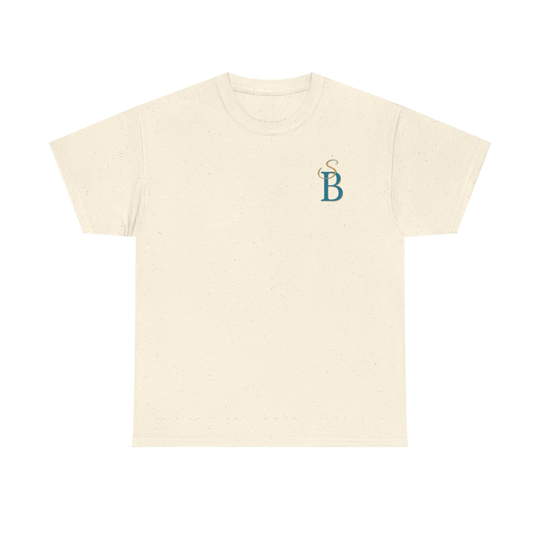 Slow Burn Tee — "Slow Burn Ruins Me Slowly" Minimal Chest Monogram T‑Shirt