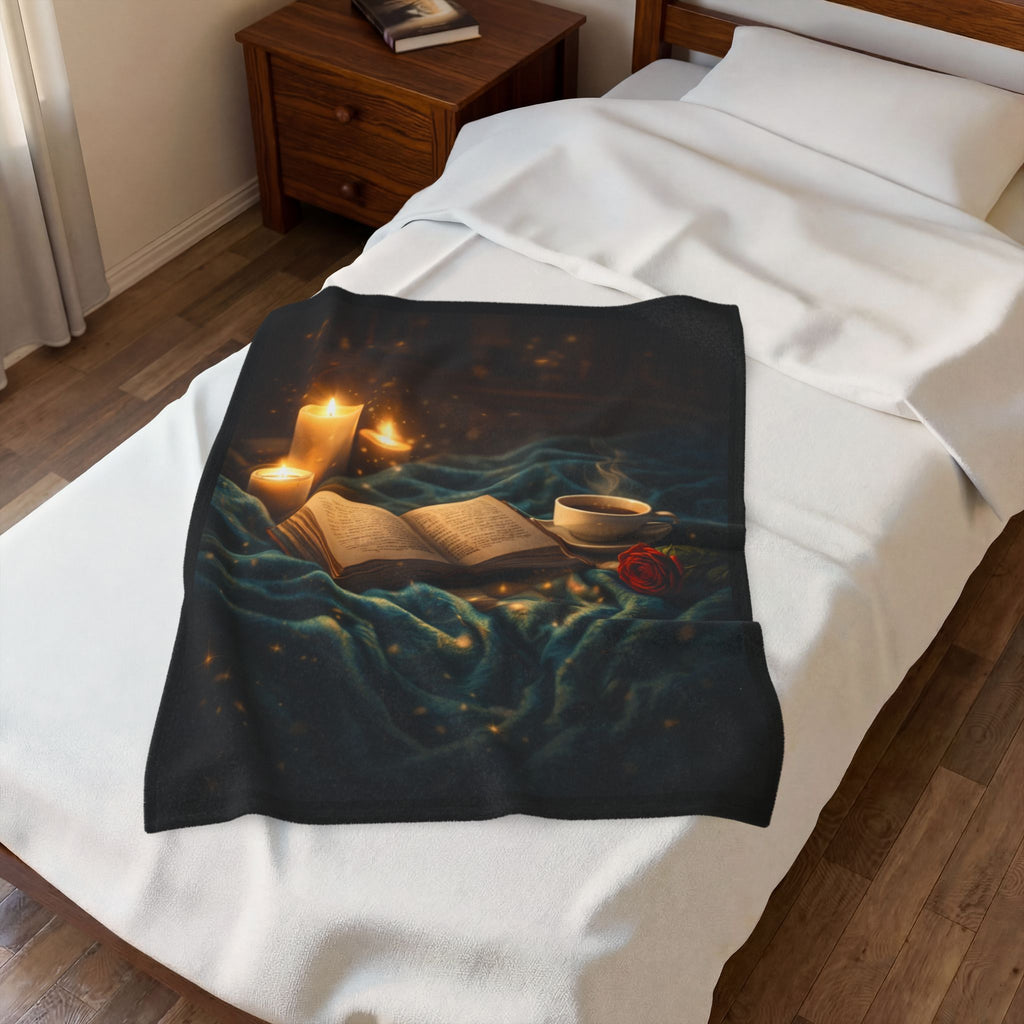 Cozy Reading Throw for Book Lovers