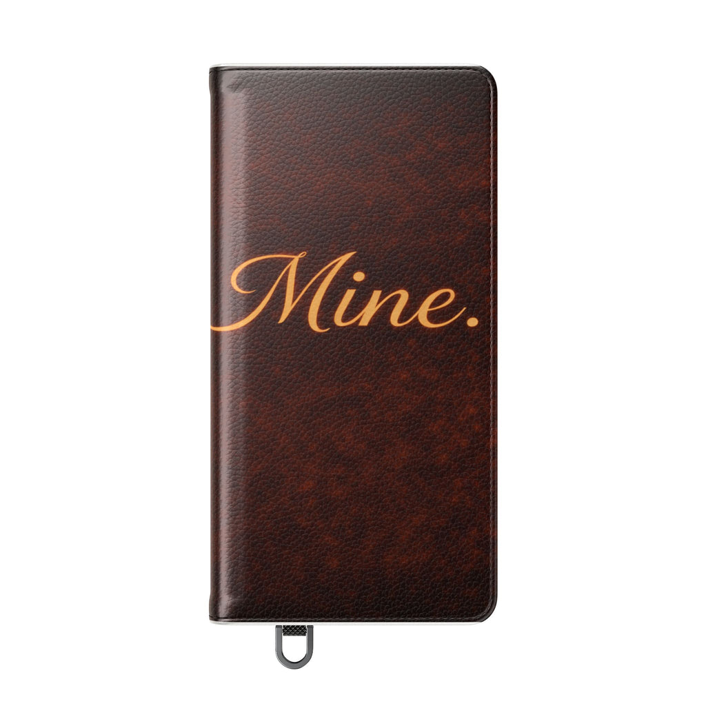 Mine. Leather Wallet Phone Case