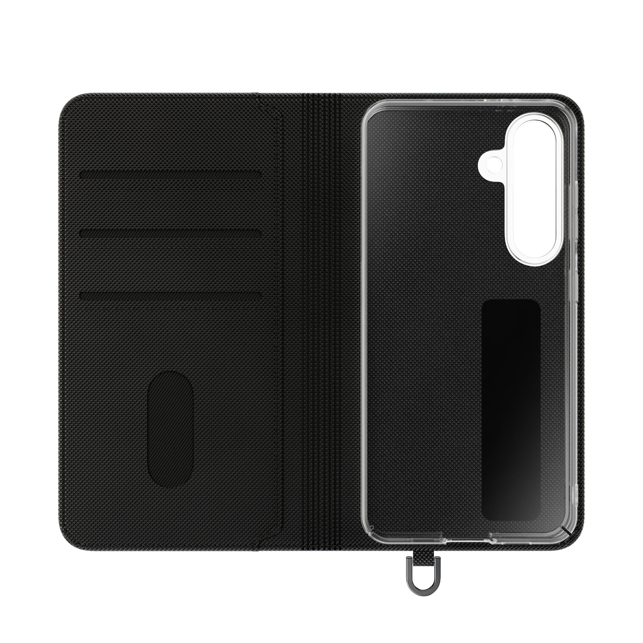 Flip Case – 'Touch Her & Die' Gothic Rose Wallet Phone Case