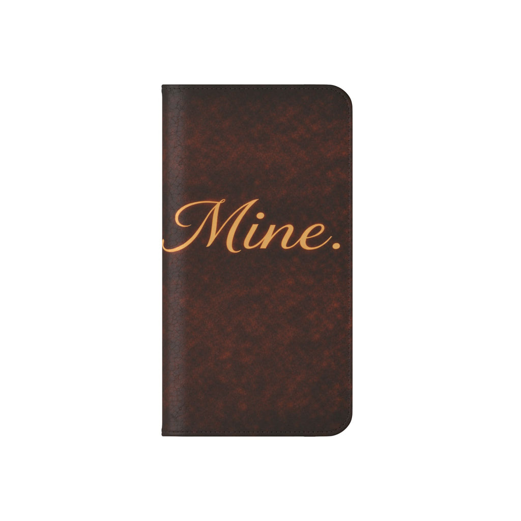 Mine. Leather Wallet Phone Case
