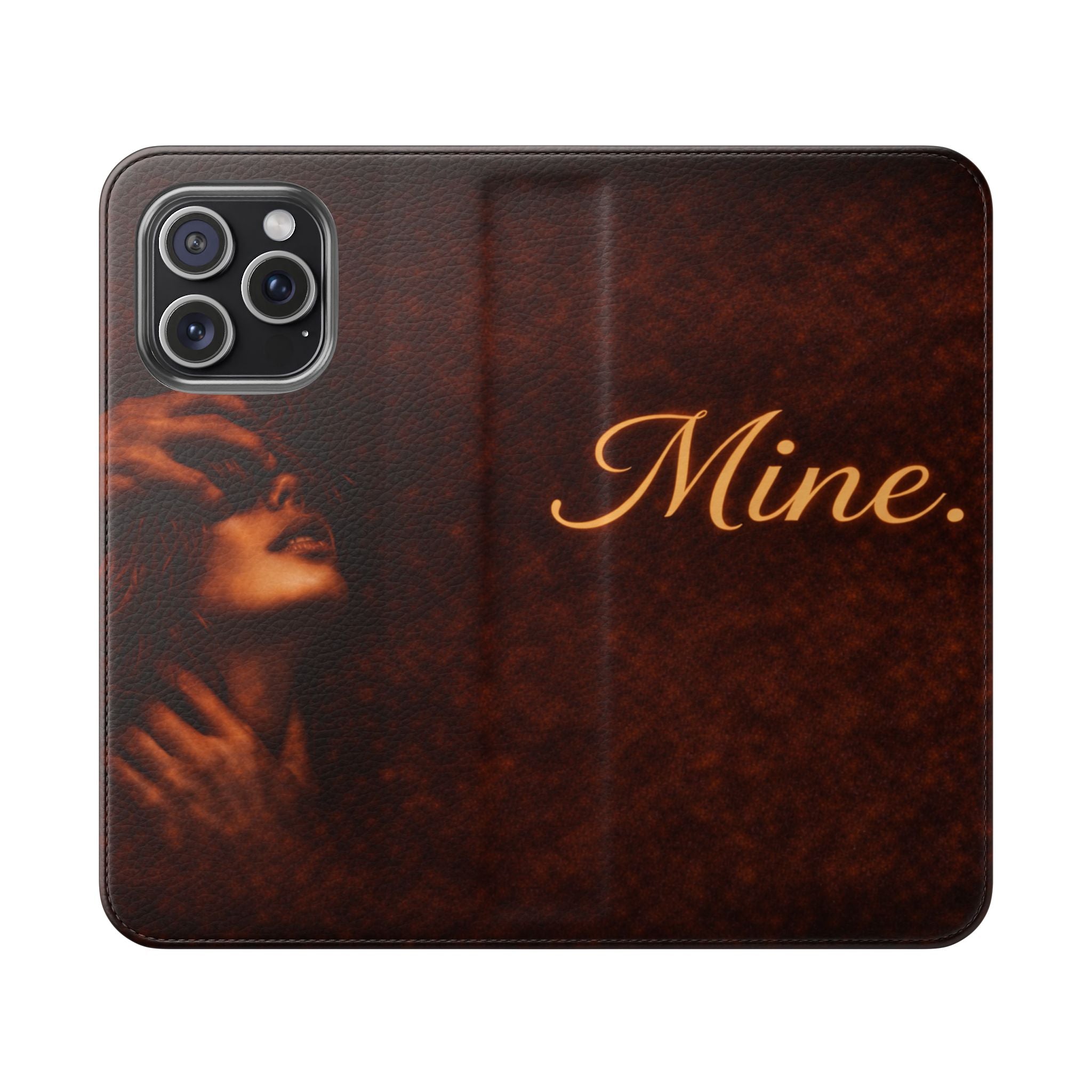 Mine. Leather Wallet Phone Case