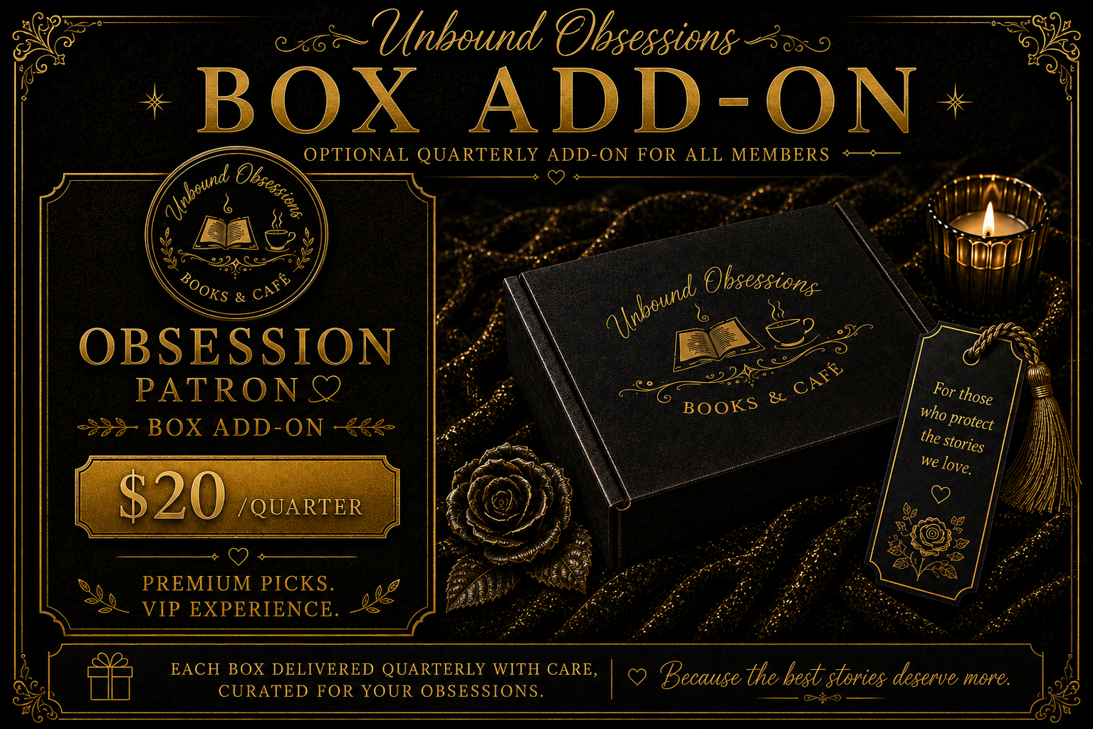 Obsession Patron Box Add-On