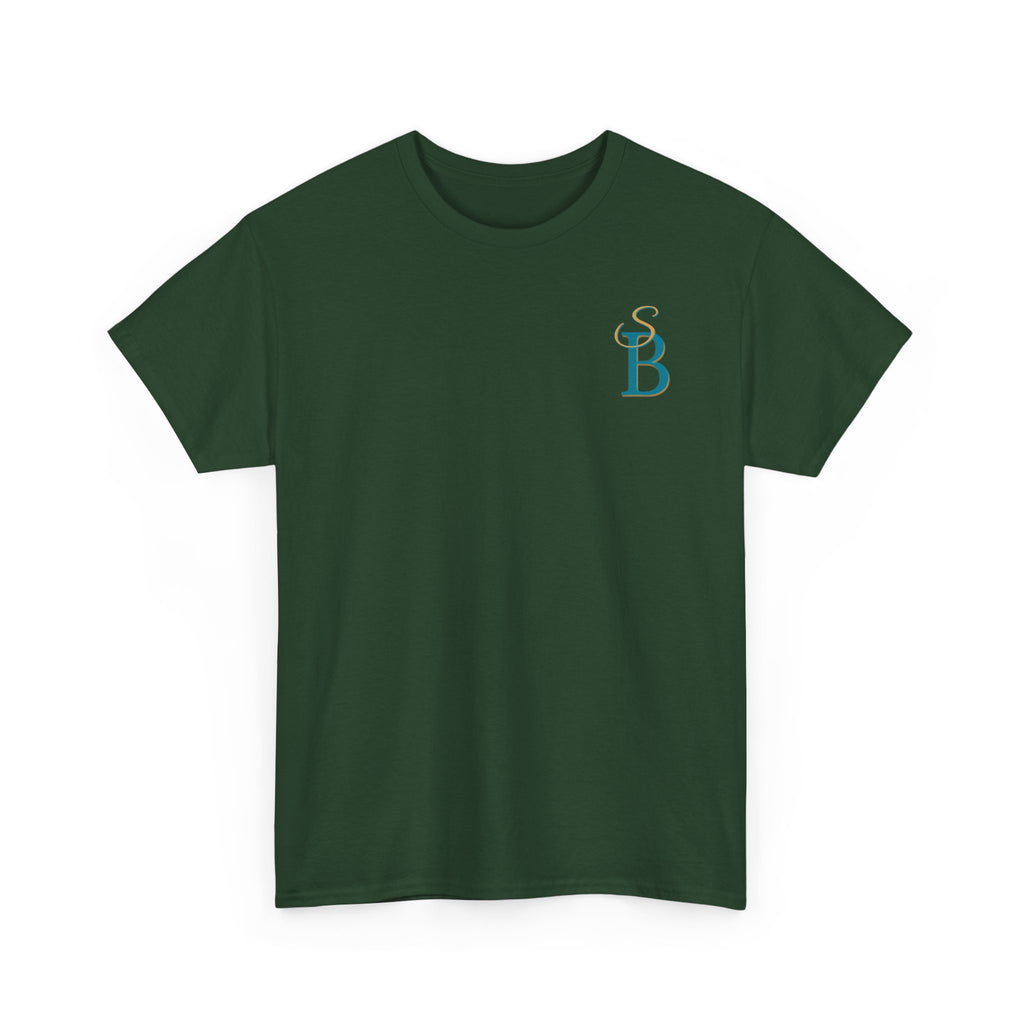 Slow Burn Tee — "Slow Burn Ruins Me Slowly" Minimal Chest Monogram T‑Shirt