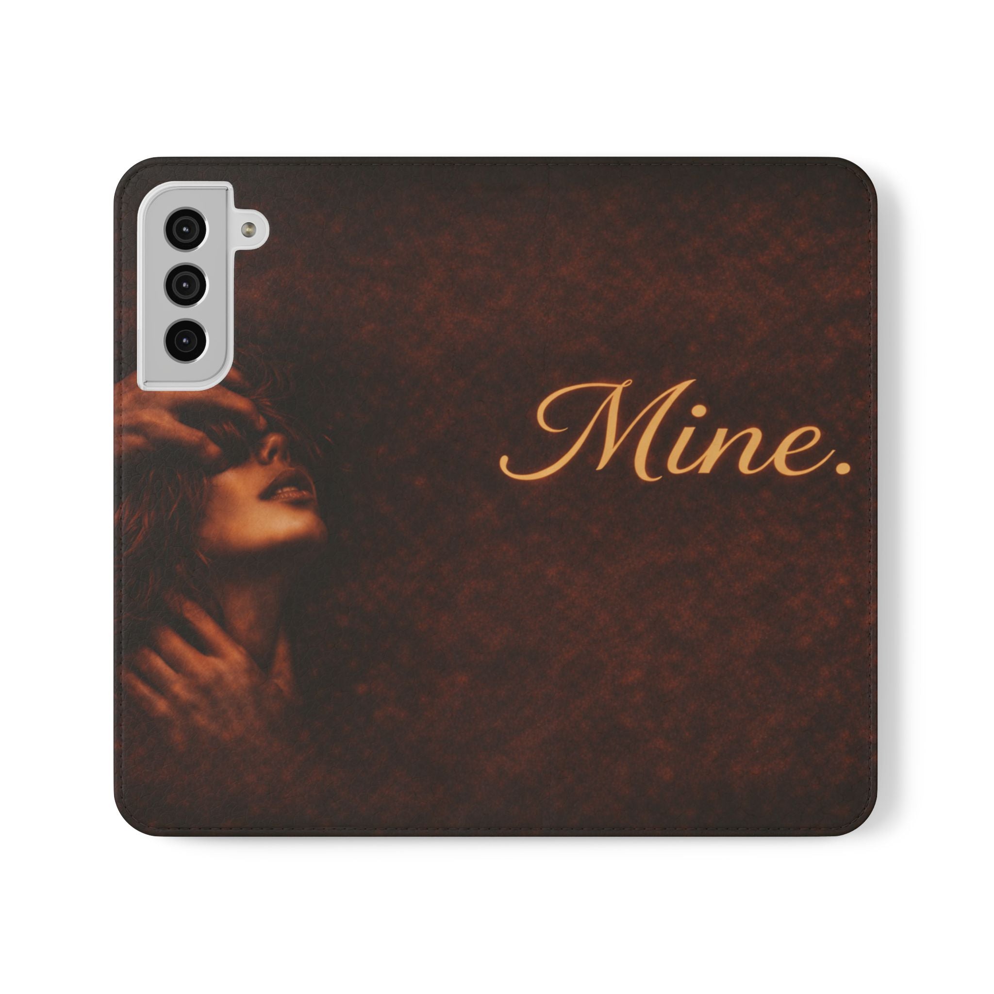 Mine. Leather Wallet Phone Case