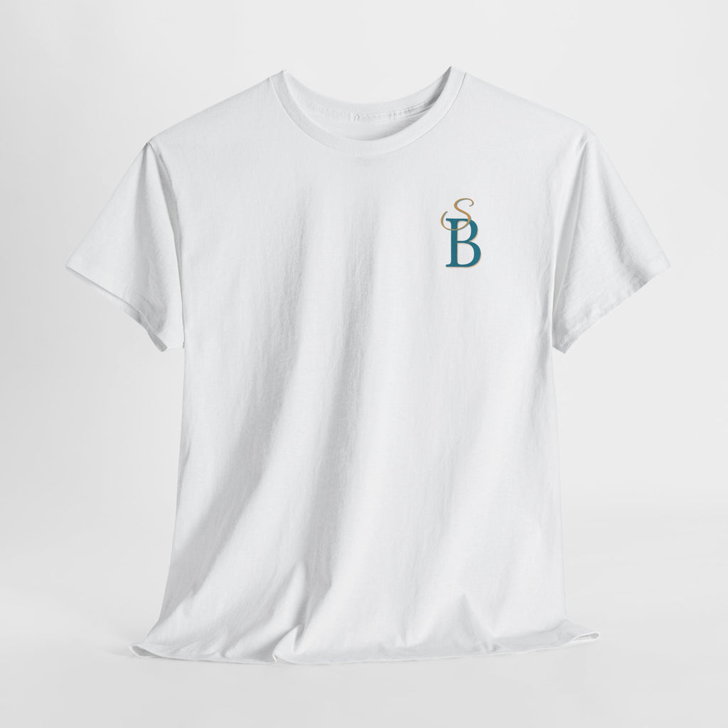 Slow Burn Tee — "Slow Burn Ruins Me Slowly" Minimal Chest Monogram T‑Shirt