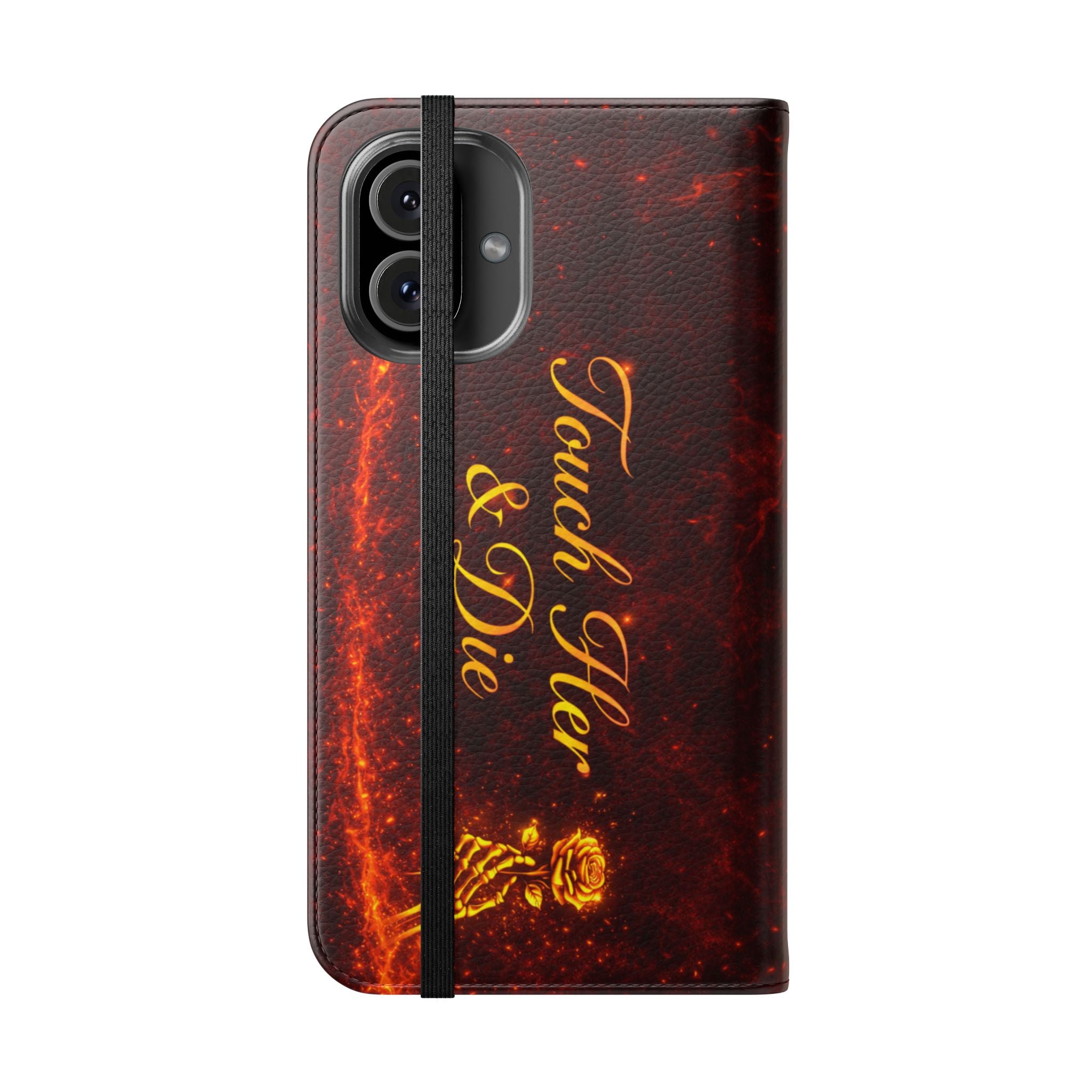 Touch Her & Die Wallet Phone Case