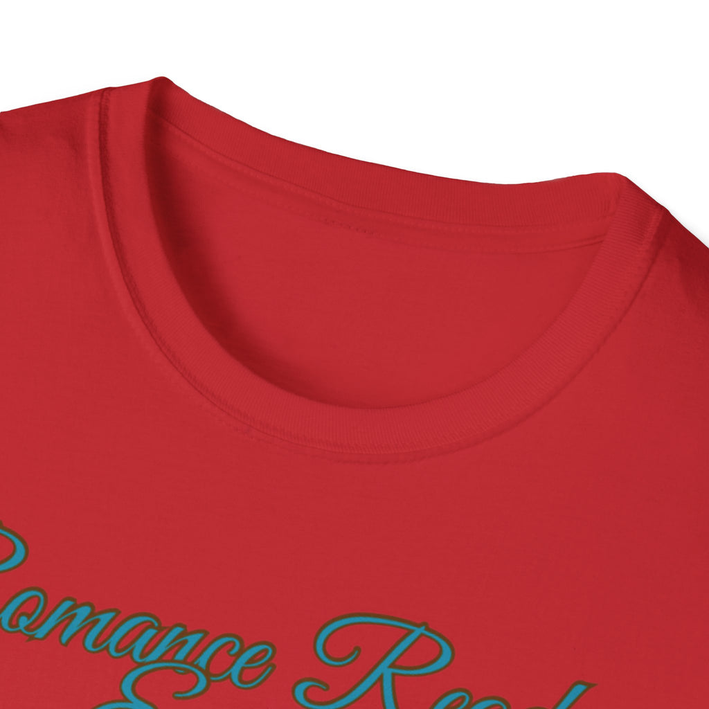 Romance Reader Energy T-Shirt (Teal text)