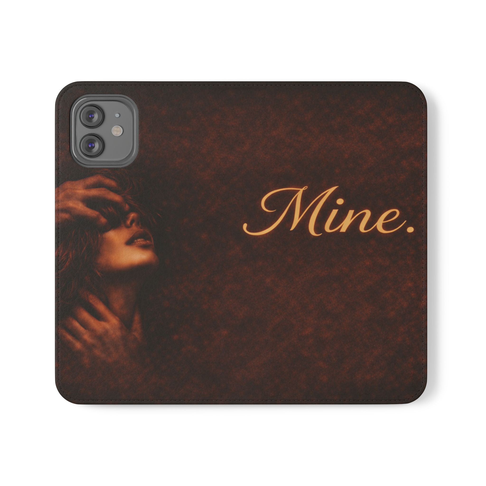 Mine. Leather Wallet Phone Case