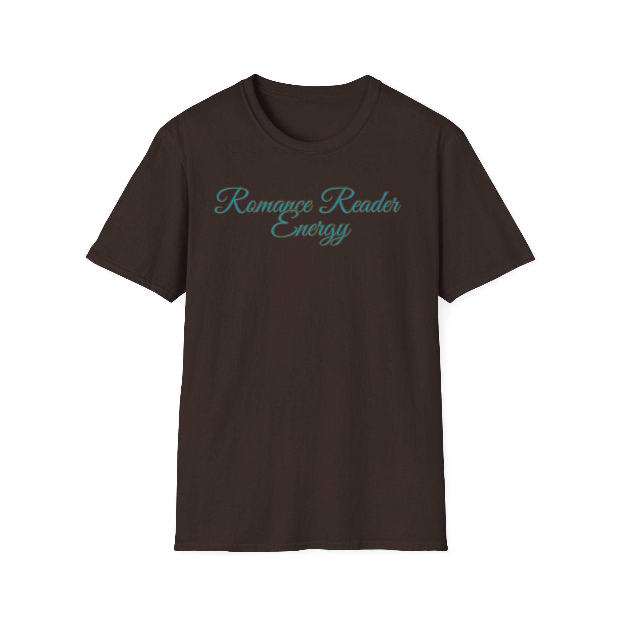 Romance Reader Energy T-Shirt (Teal text)