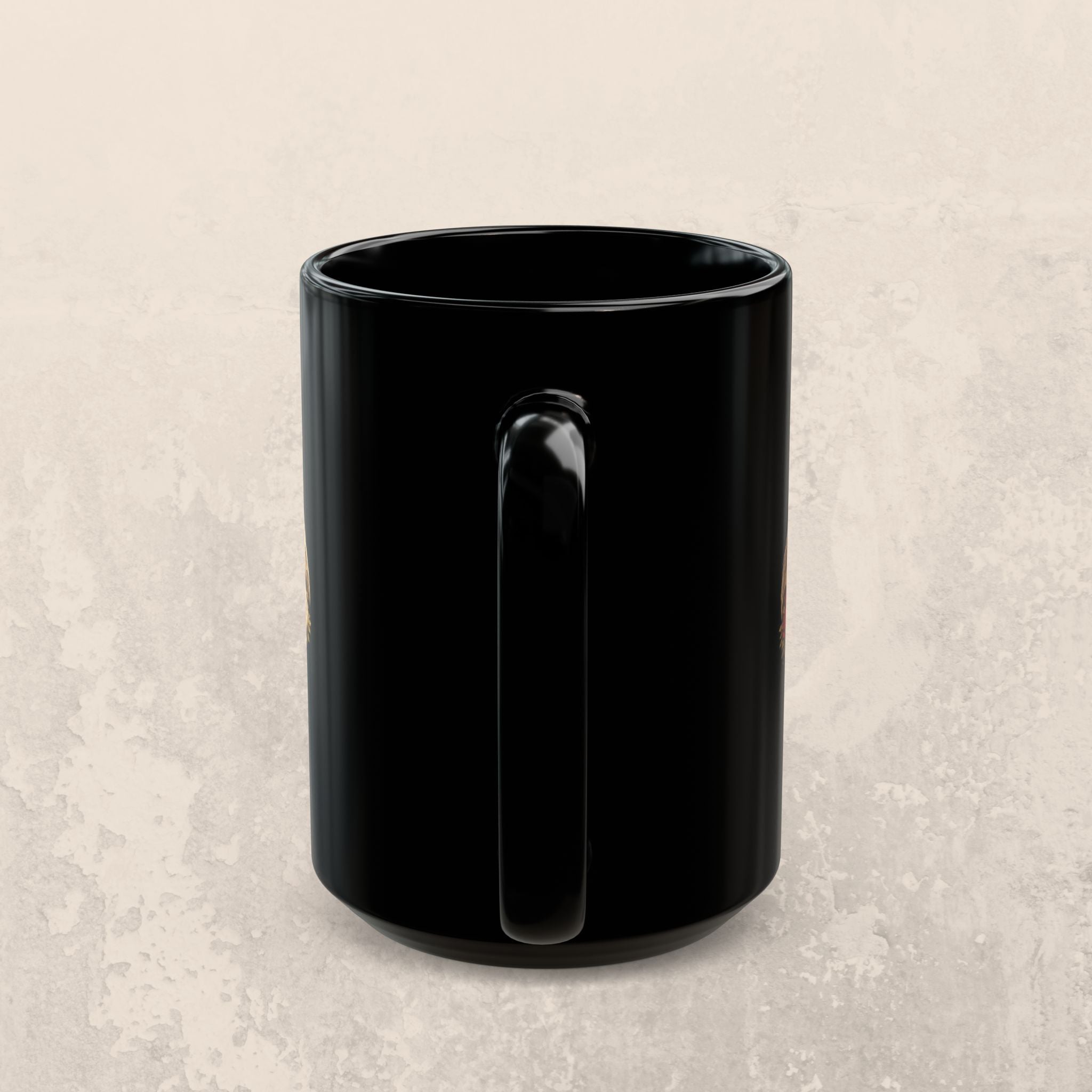 Dragon Mug — "I Don't Want Flowers, I Want Dragons" Gothic Fantasy Coffee Cup