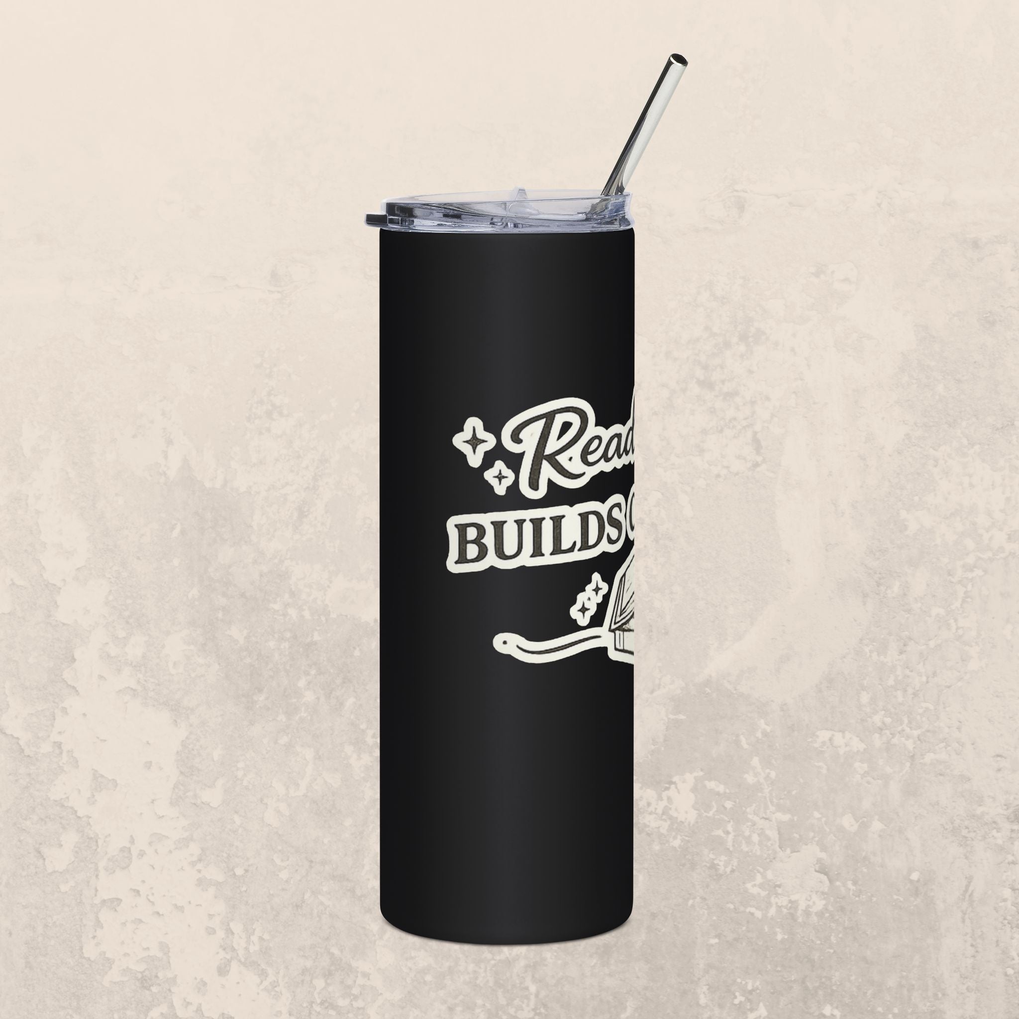 Reading Shapes Character 20oz Stainless Steel Tumbler