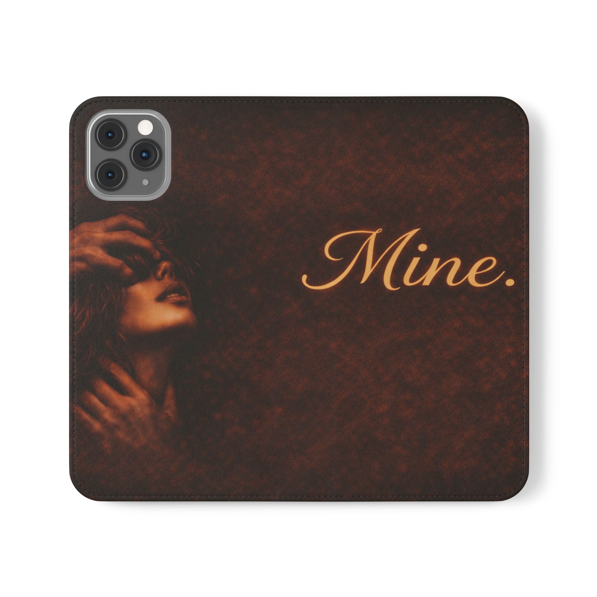 Mine. Leather Wallet Phone Case