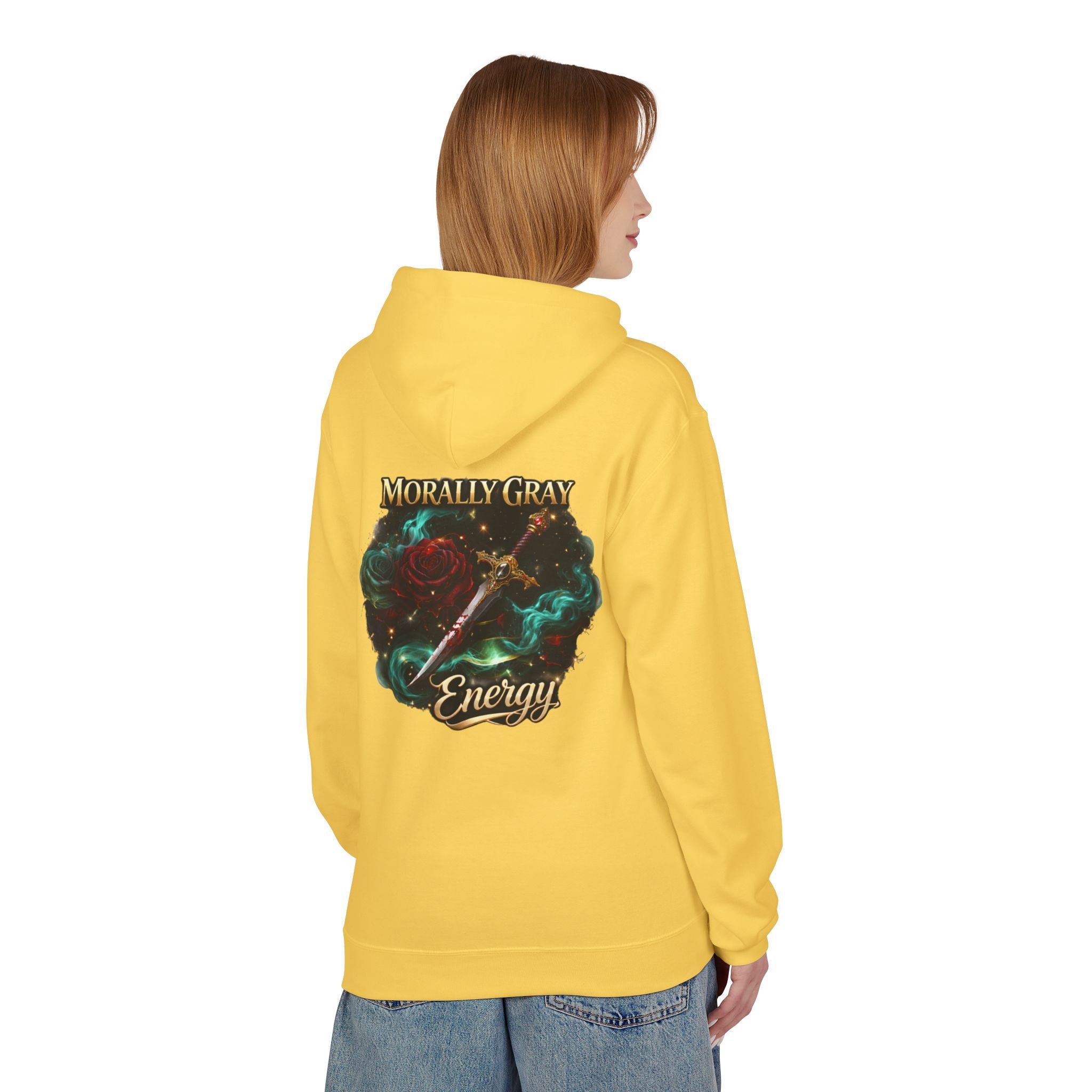 Hoodie — 'Feed Your Obsession/Morally Gray Energy